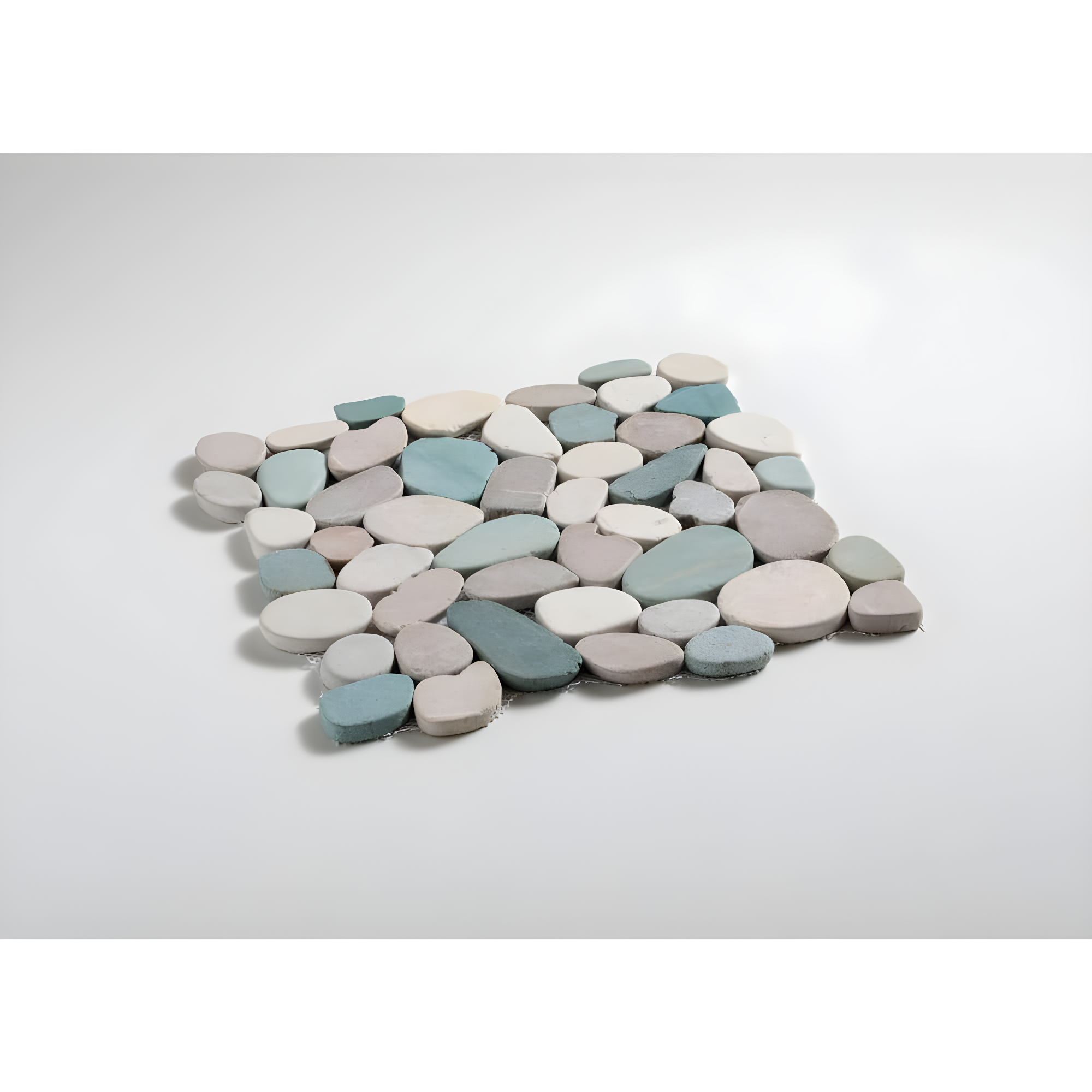 Sliced Pebble Mosaic Wall & Floor Tile