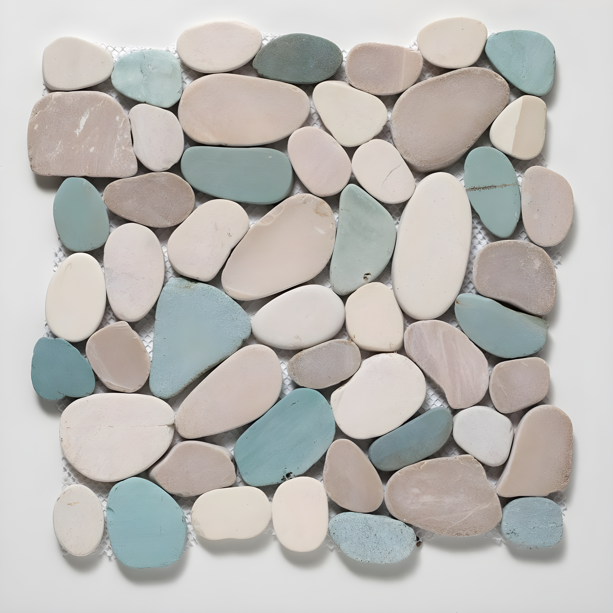 Sliced Pebble Mosaic Wall & Floor Tile
