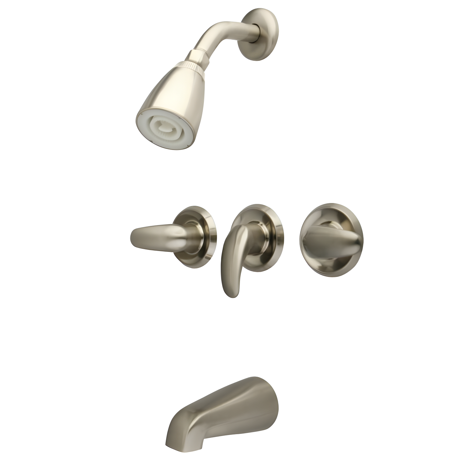 Kingston Brass KB6238LL Kingston Brass Legacy Triple-Handle Tub and Shower Faucet