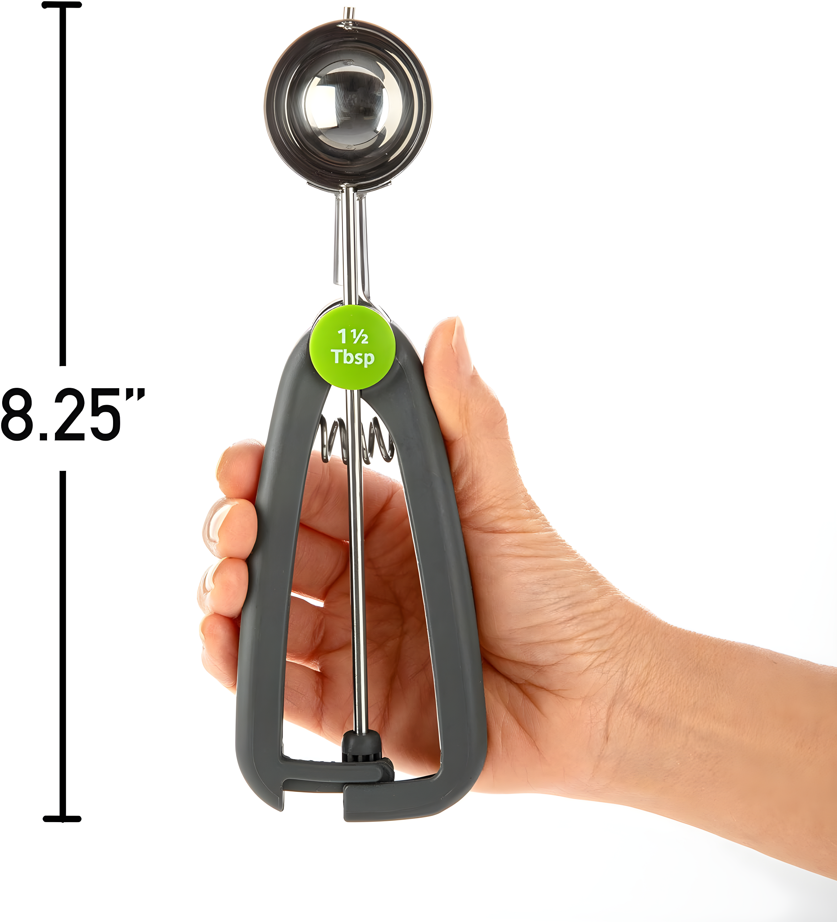 Prep Solutions 1.5 Tbsp. Stainless Steel, Quick-Release Cookie Scoop
