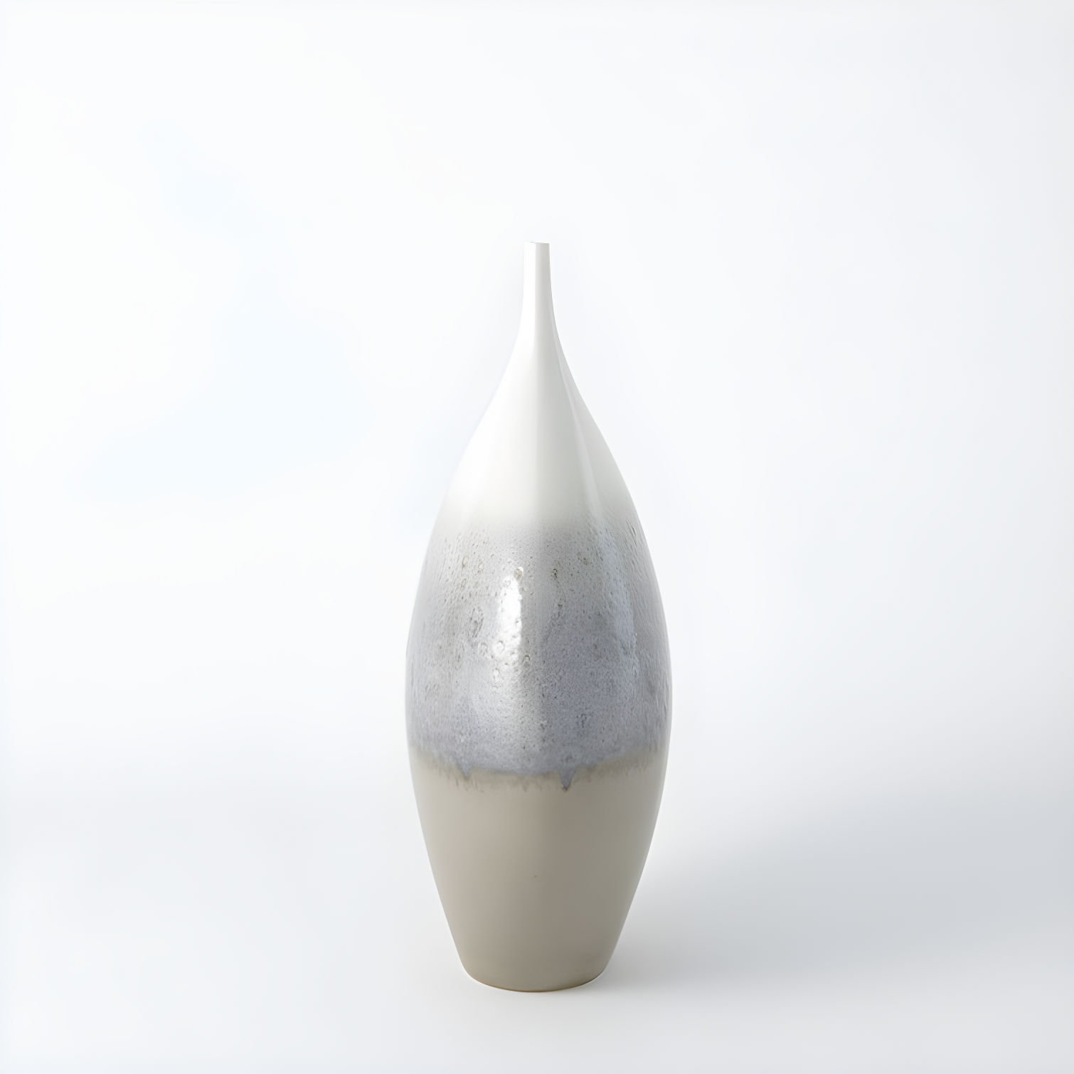Cream Rises Vase-Wide