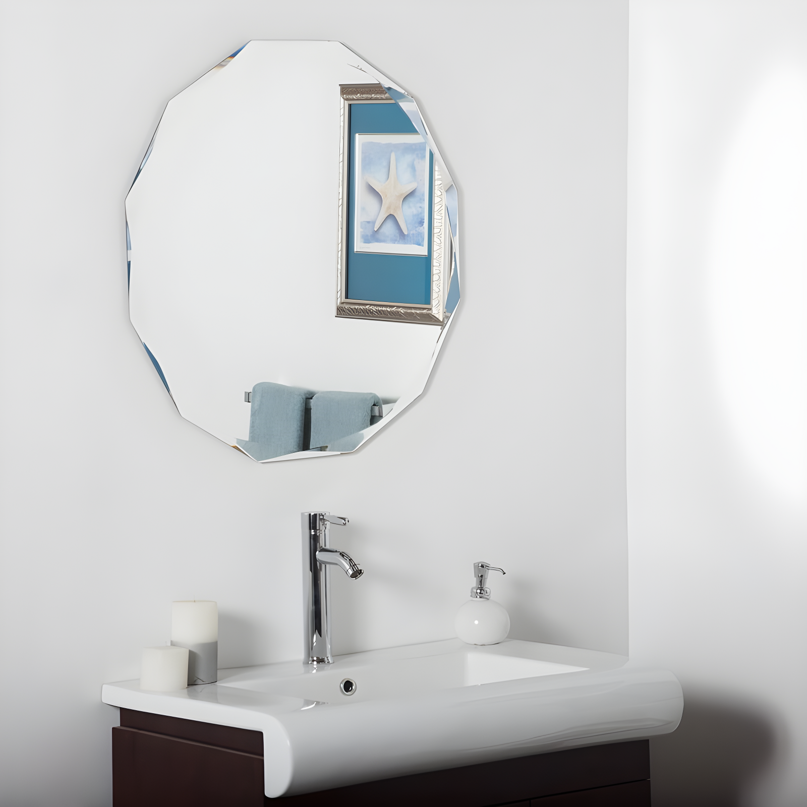 Mercer41 Caisi Round Wall Mirror