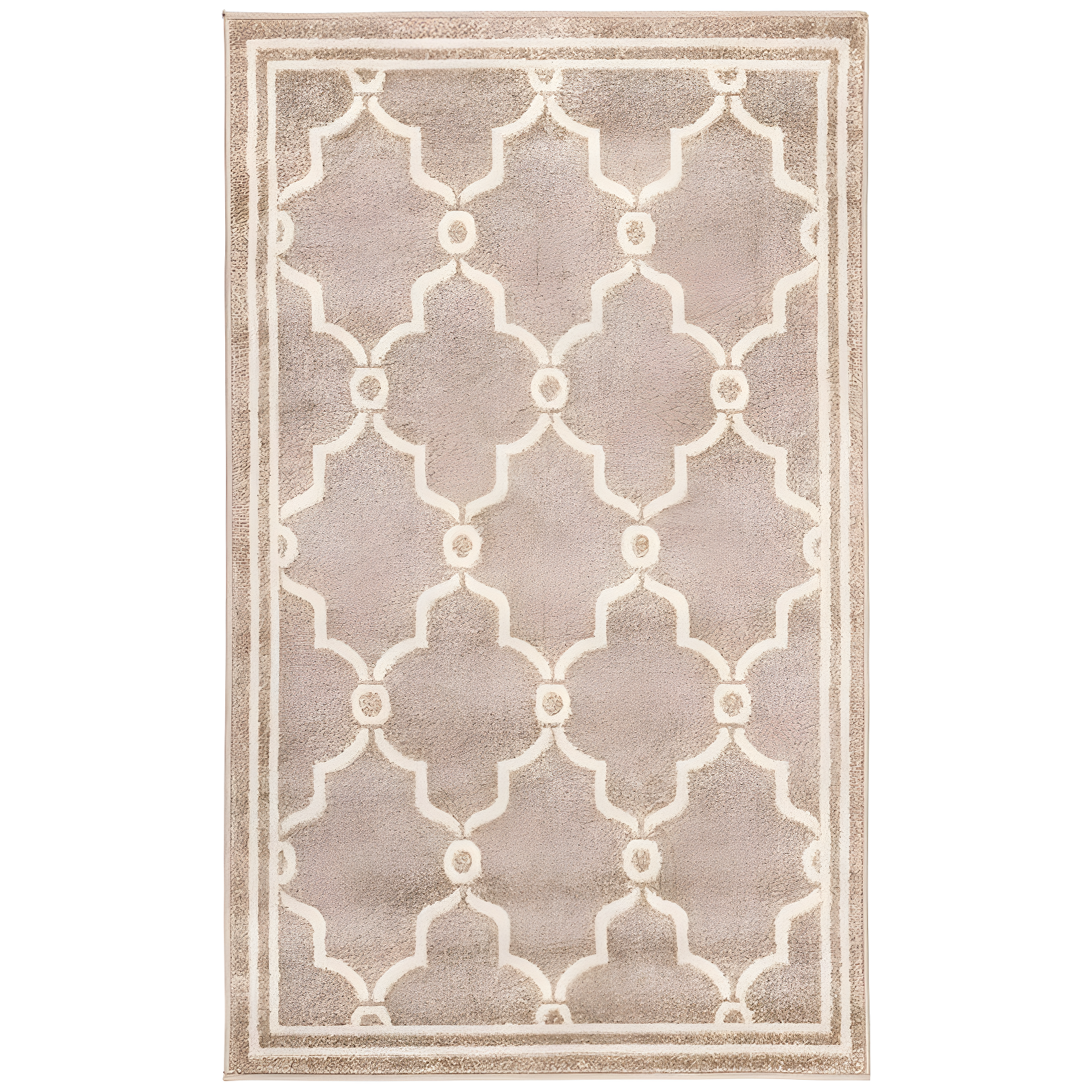Amherst AMT414 Power Loomed Indoor Accent Rug - Wheat/Beige - 3'x5' - Safavieh