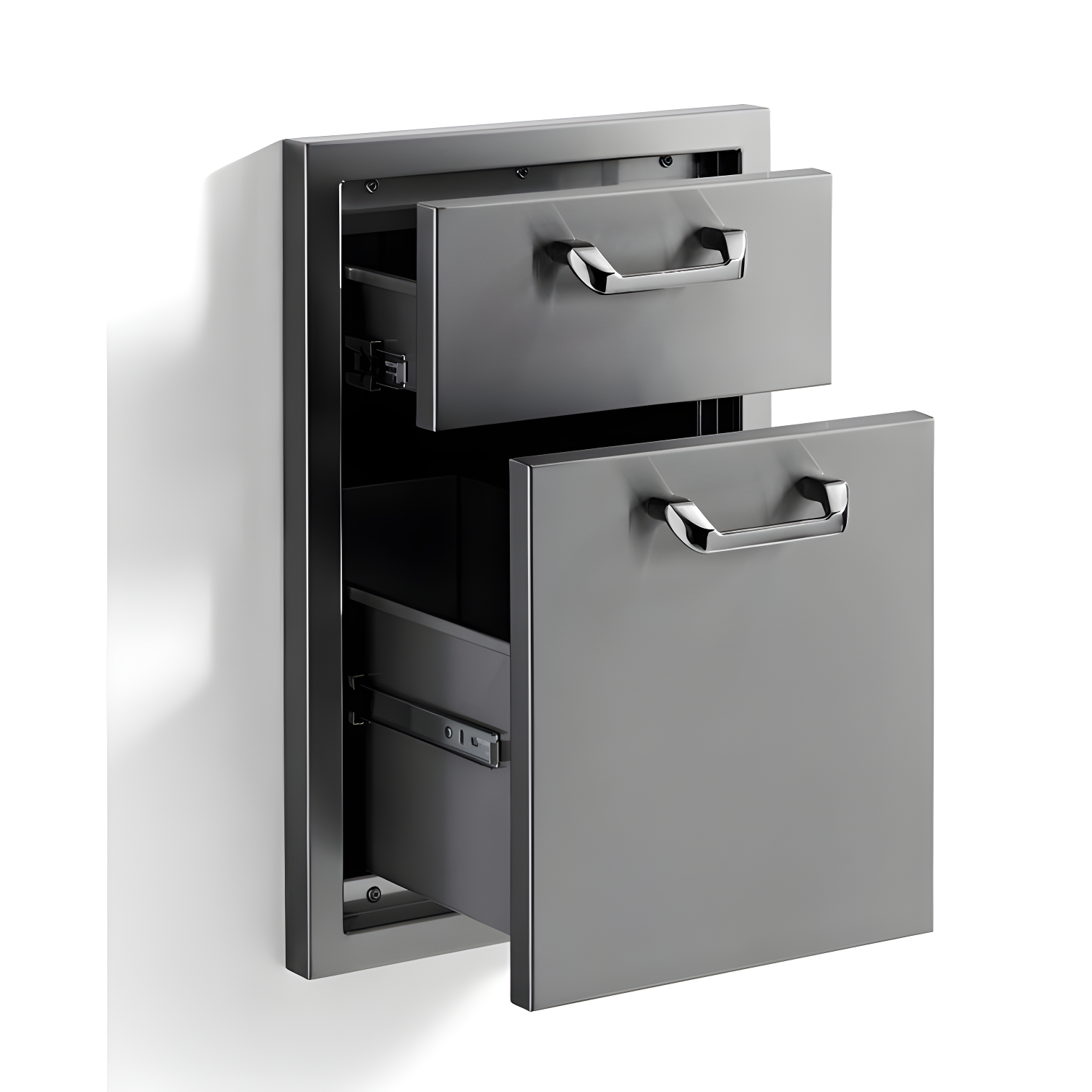 15.75'' Stainless Steel Drop-In Drawers