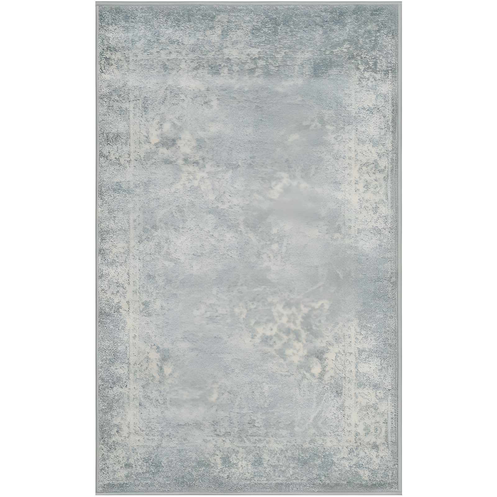 Adirondack ADR109 Machine Made Indoor Accent Rug - Slate/Ivory - 2'-6"x4' - Safavieh