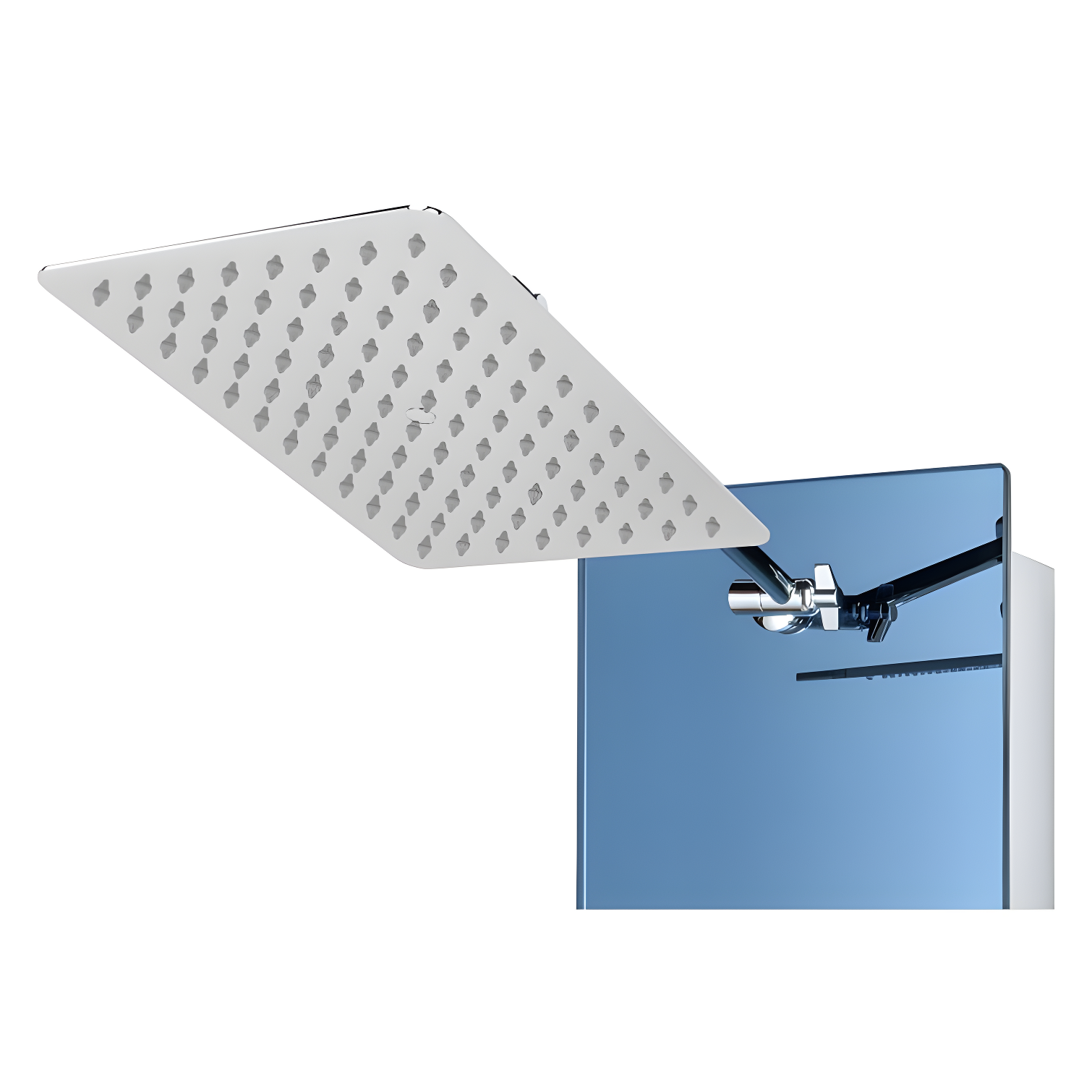 Blue Ocean SPS392H Blue Ocean 52 inch Aluminum Shower Panel With Shower Head