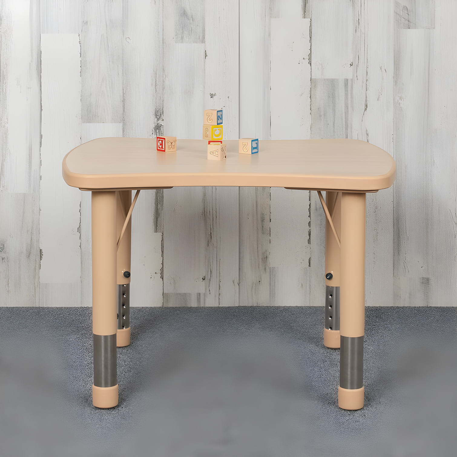Flash Furniture Goddard Rectangle Plastic Adjustable Height Kids Activity Table & Reviews | Wayfair