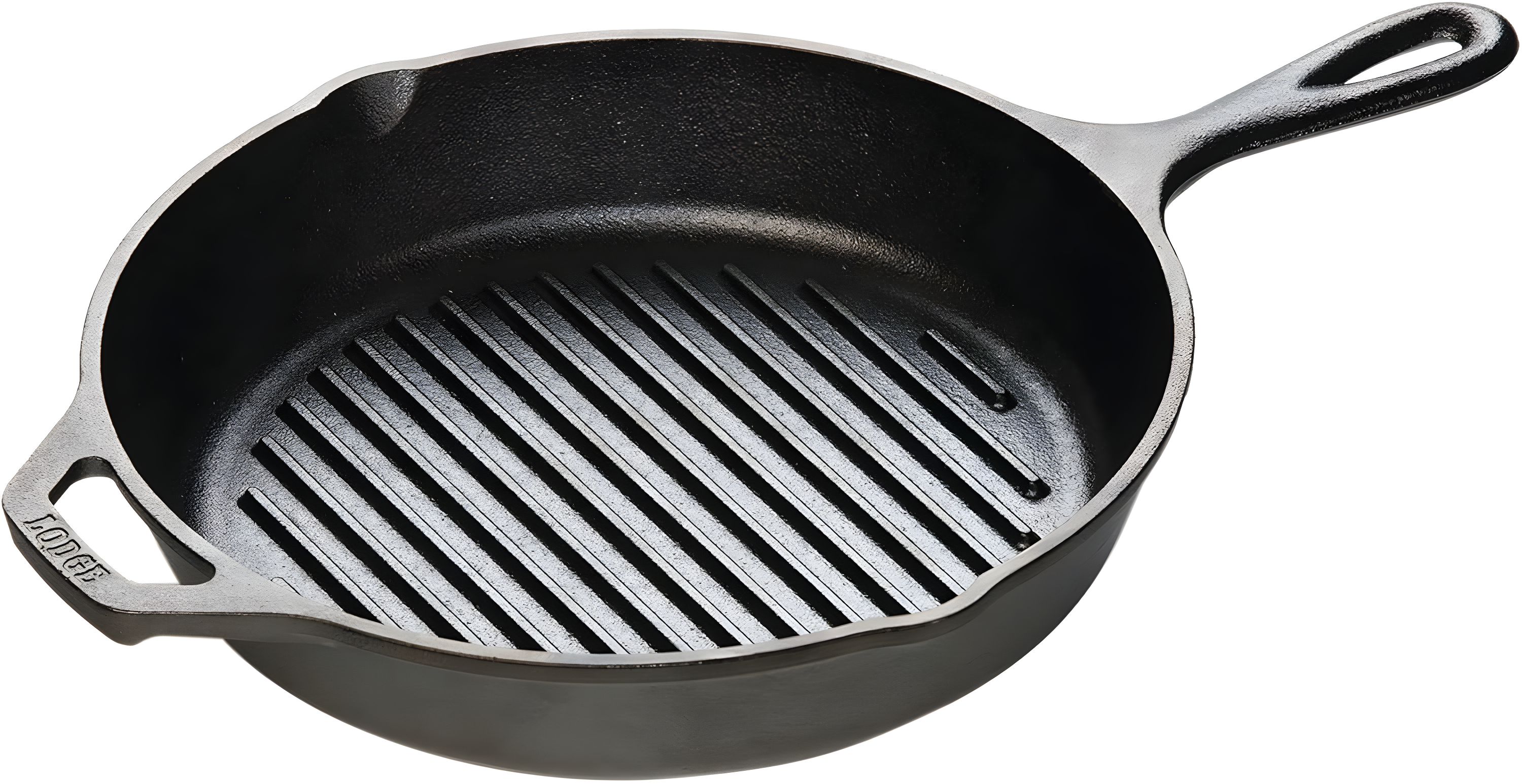 Lodge 10.25 in Nonstick Cast Iron Grill Pan