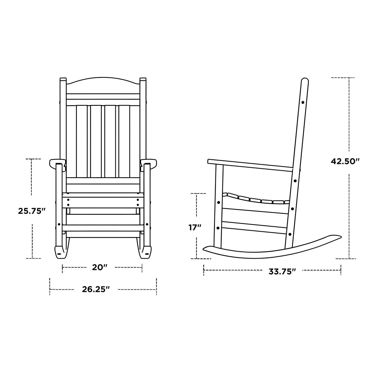 Presidential Rocking Chair