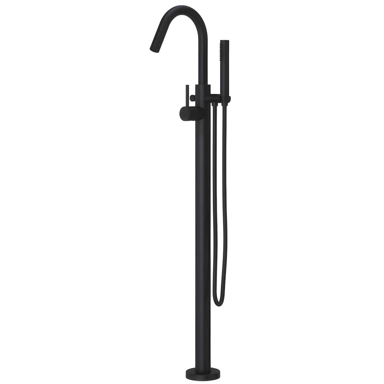 Pfister LG61MFB Single Handle Floor Mounted Freestanding Tub Filler Trim