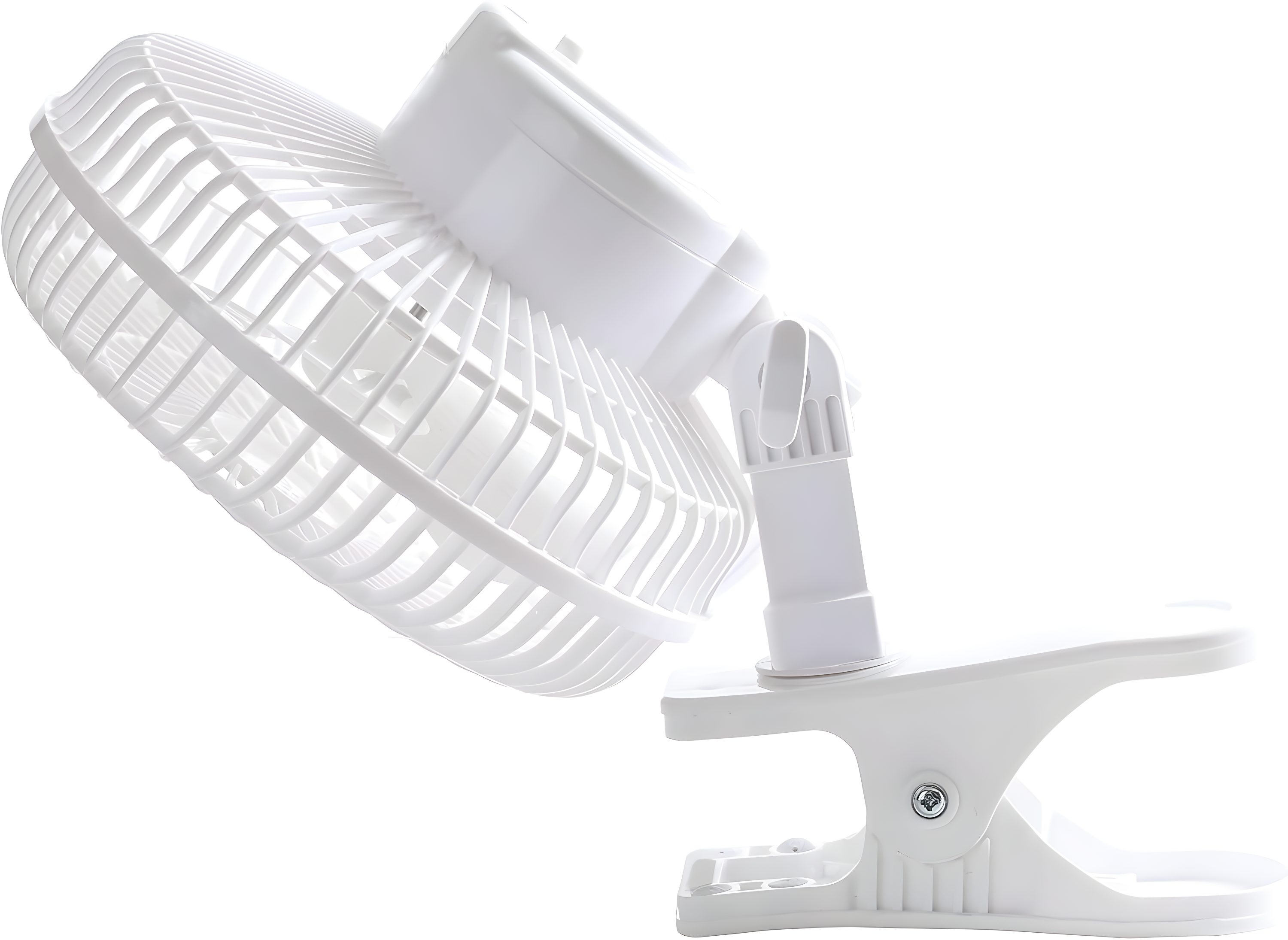 Genesis Indoor 5 in 2 speed Clip On Fans,Table Fans with A1CLIPFANWHITE, White