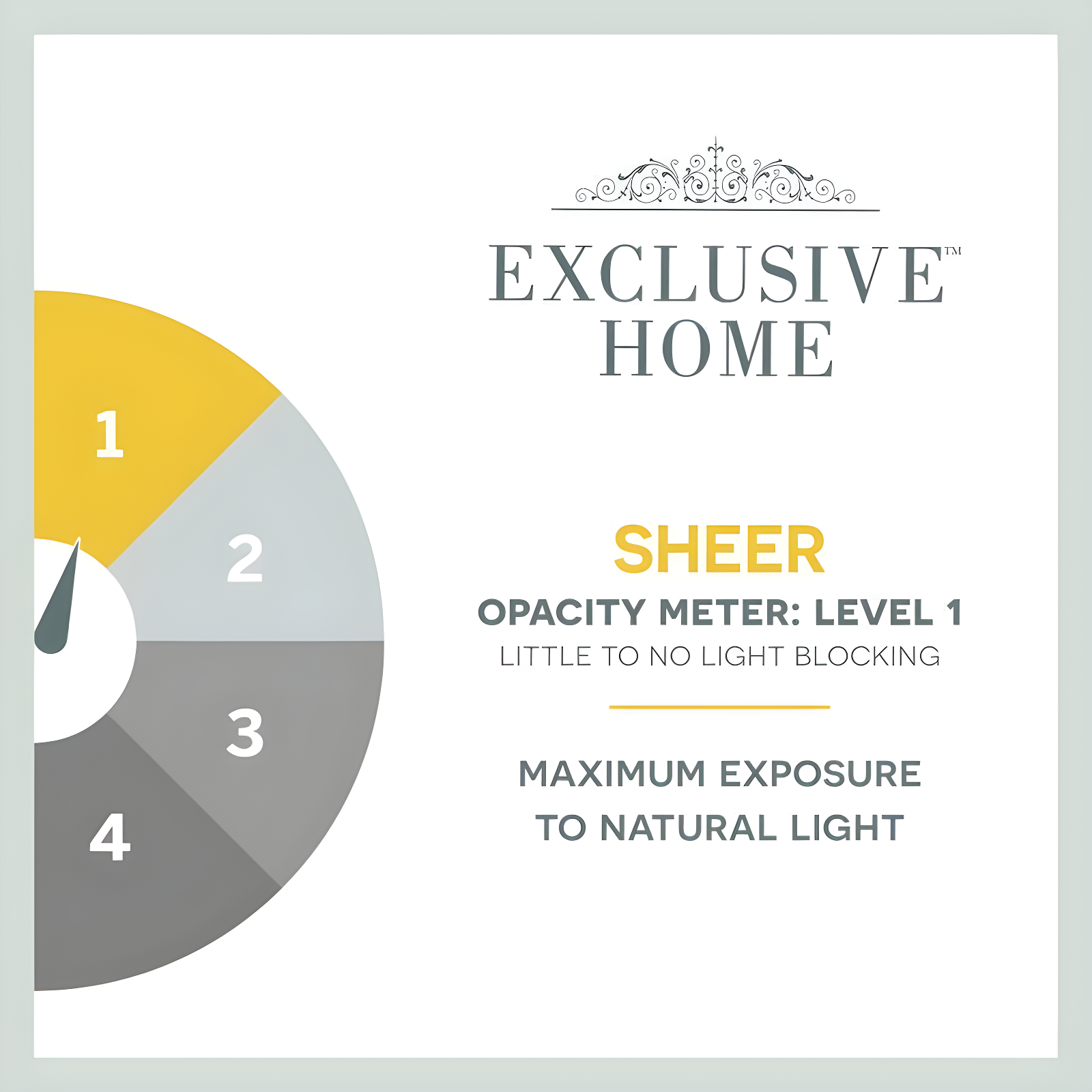 Set of 2 (108"x50") Belgian Pinch Pleats Sheer Window Curtain Panel Ivory - Exclusive Home: Modern Off-White Decor