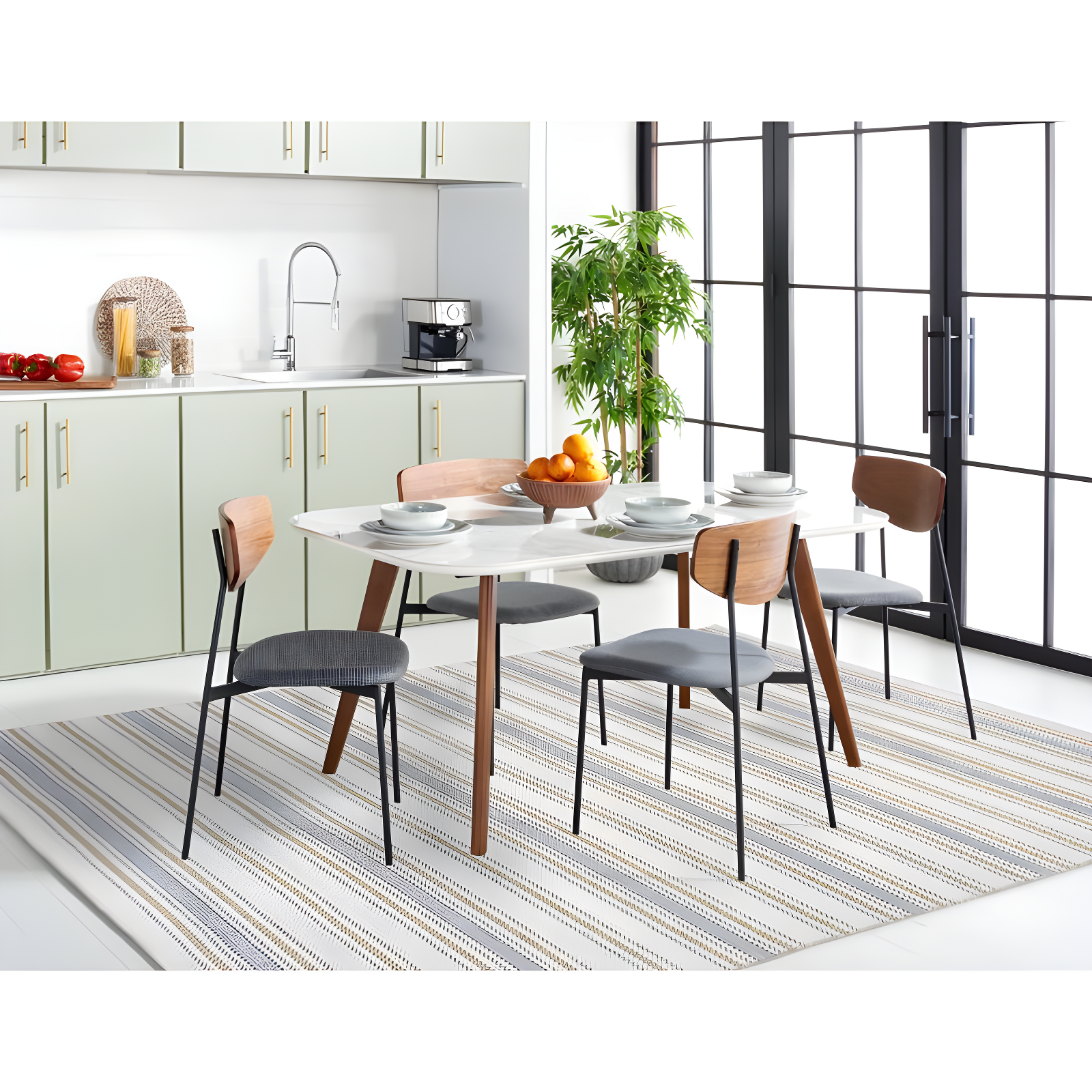 Montauk MTK536 Hand Woven Area Rug - Blue/Beige - 8'x10' - Safavieh.