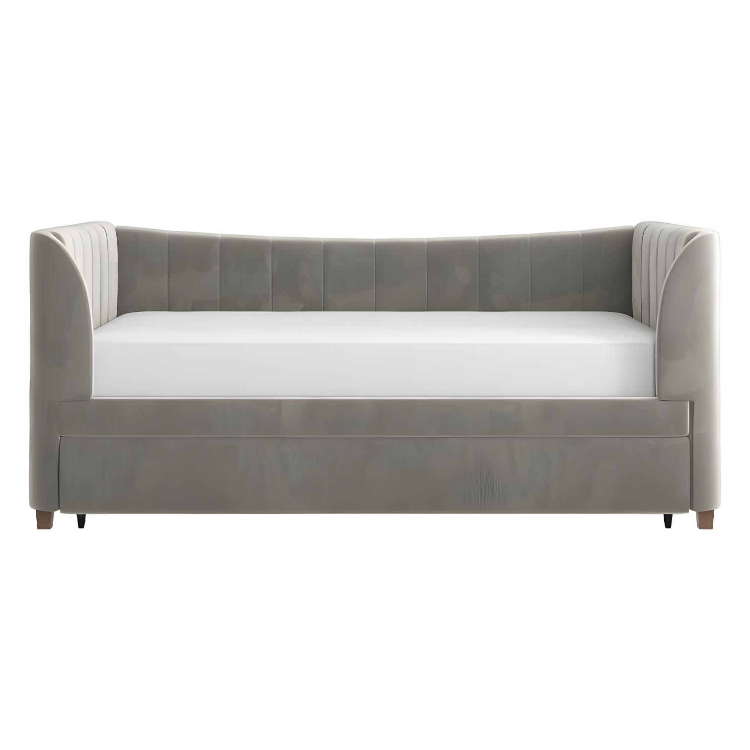 Valentina Twin Upholstered Daybed with Trundle