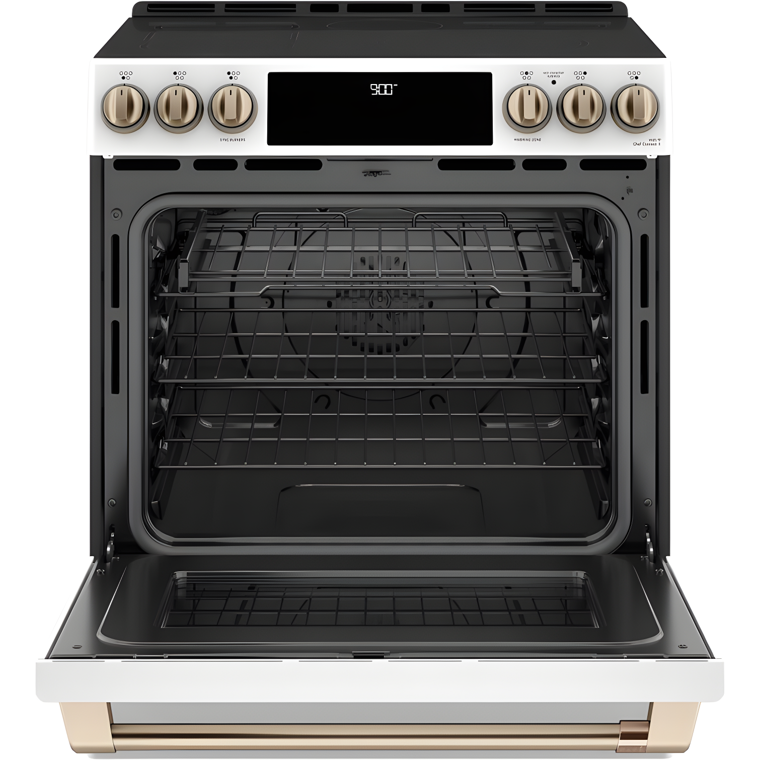 Café Café Smart Appliances Induction 30" 5.7 cu. ft. Slide-in Electric Range