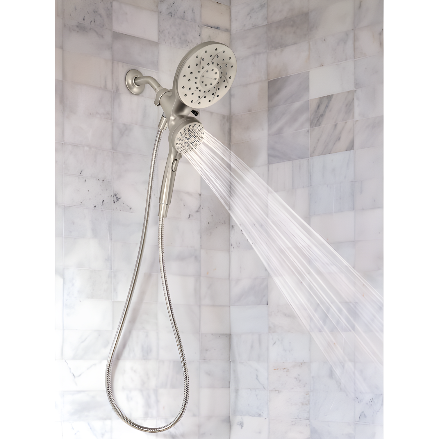 Engage Multi Function Dual Shower Head with Magnetix