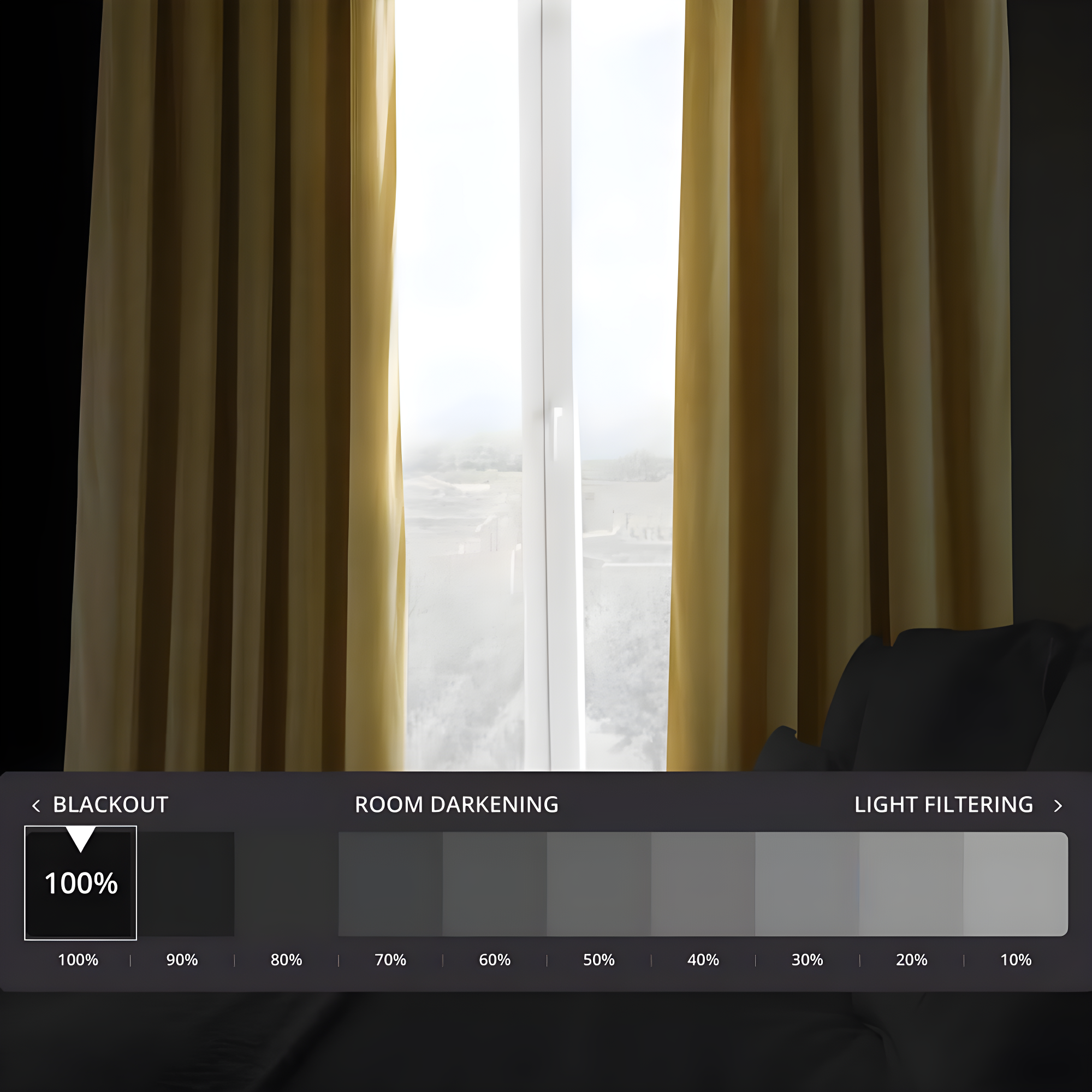 Half Price Drapes Signature Fool's Gold Velvet Blackout Curtains For Bedroom(1 Panel), 50WX 84L