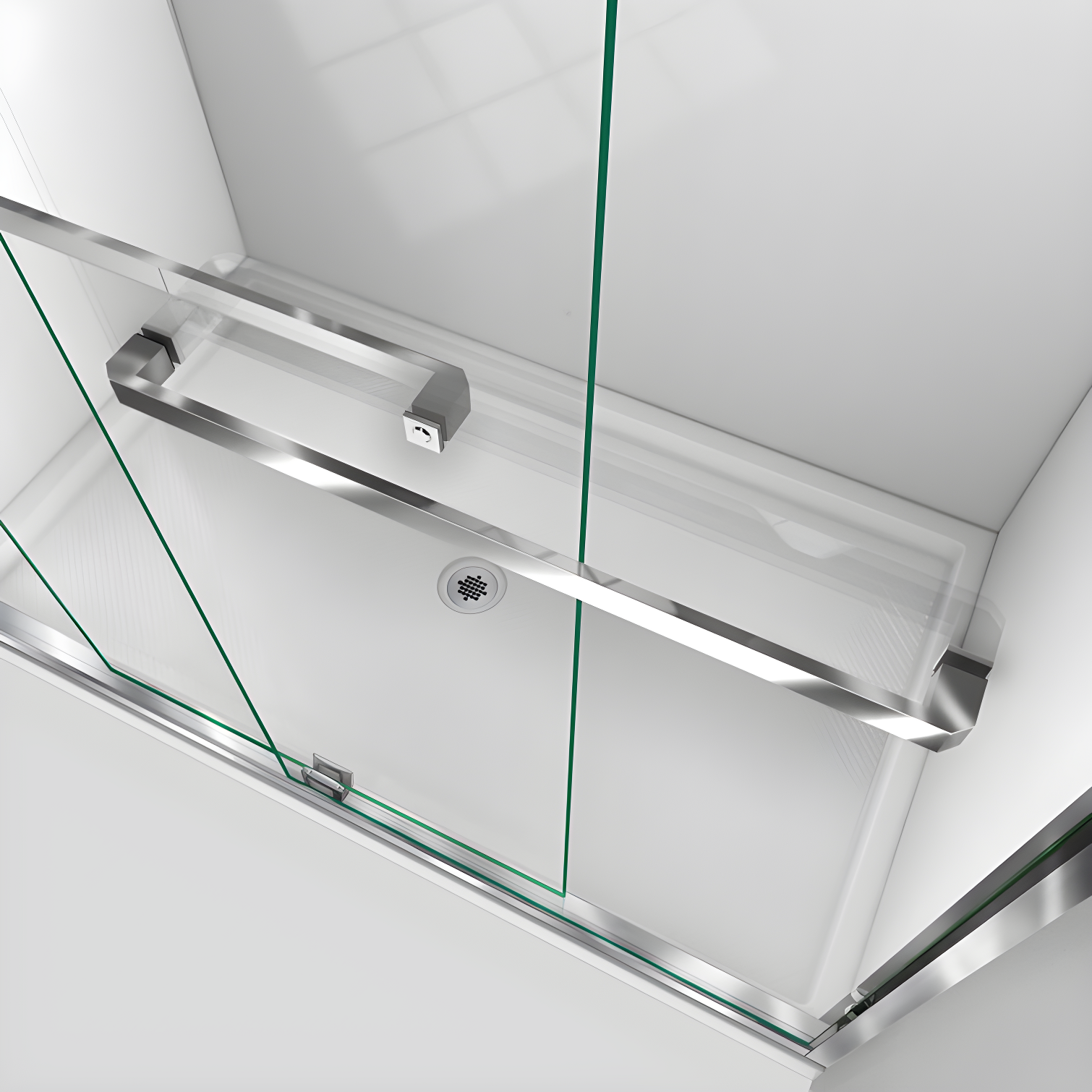 Encore 44" W x 76" Frameless Shower Door with ClearMax Technology