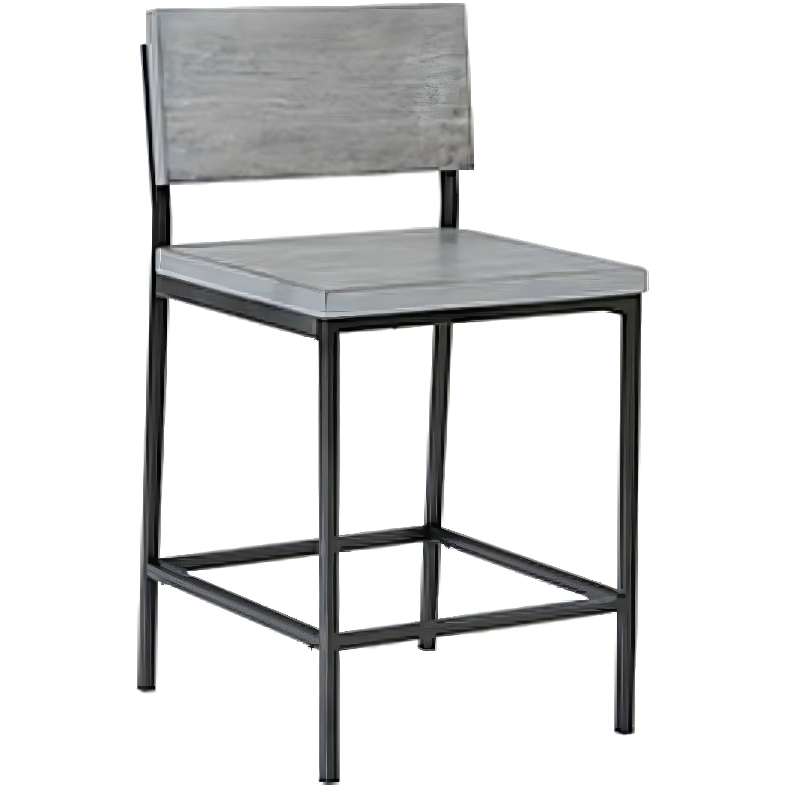 Progressive Furniture Sawyer Wood/Metal Bar Stool in Gray