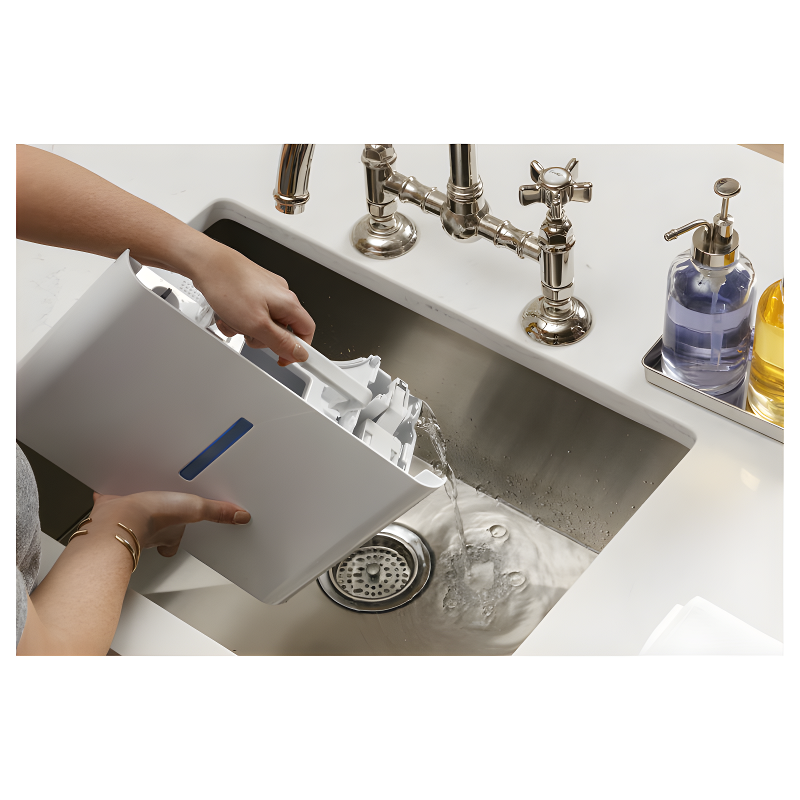 GE Appliances 35 Pints Tower Dehumidifier for Rooms up to 200 Cubic Feet