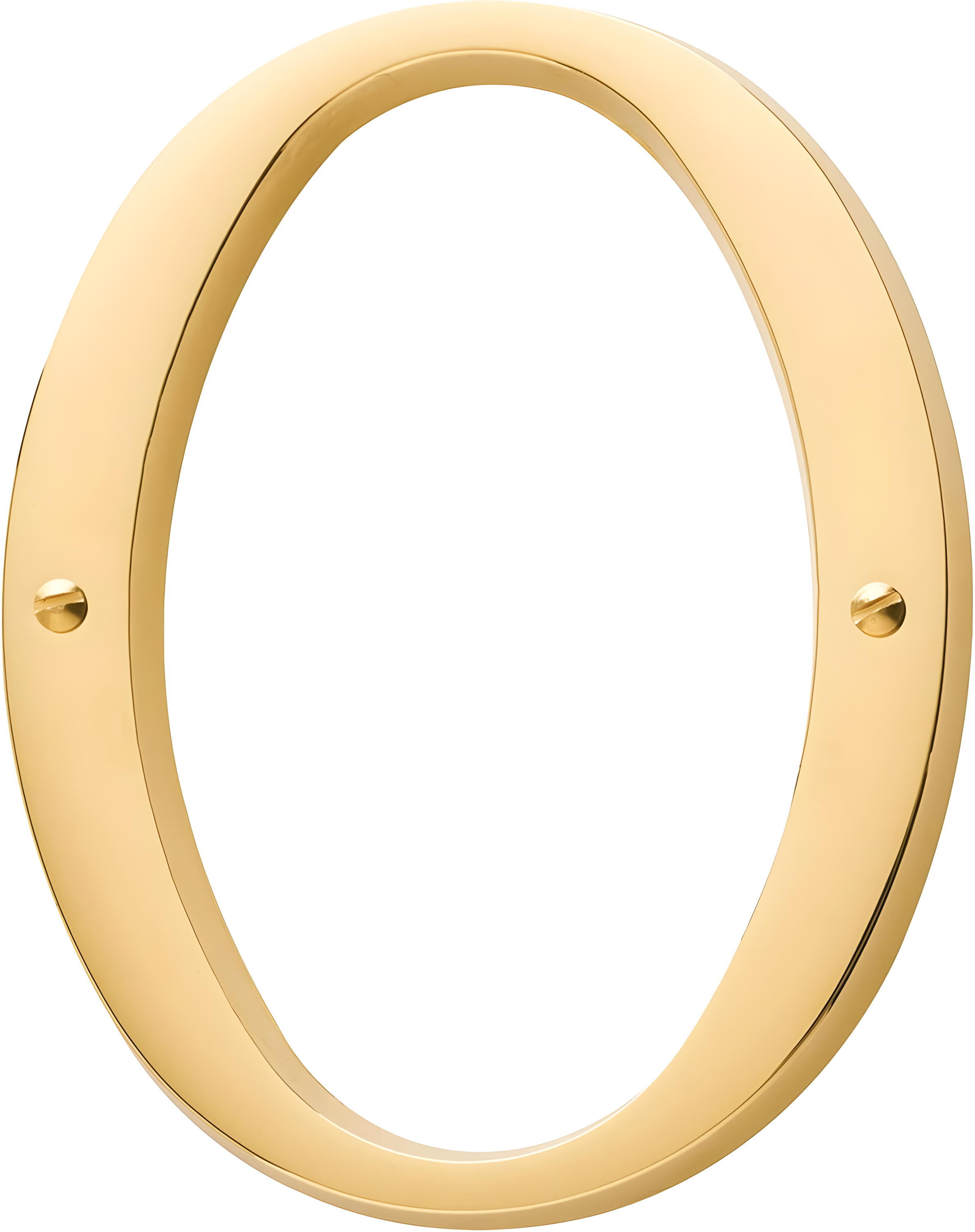 4.75" H Brass House Number