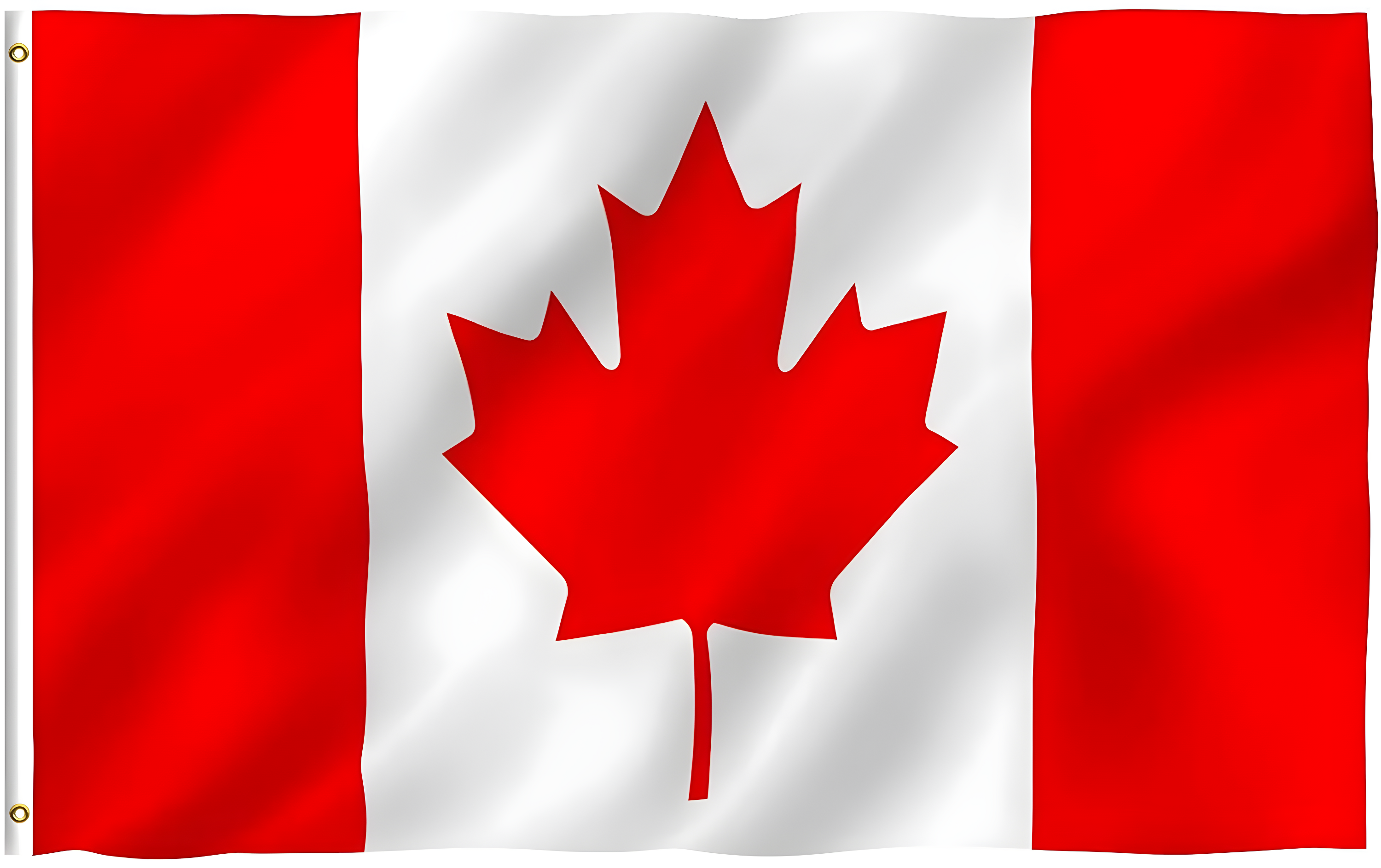 Anley 3x5 Foot Canada Flag - Canadian National Flags Polyester