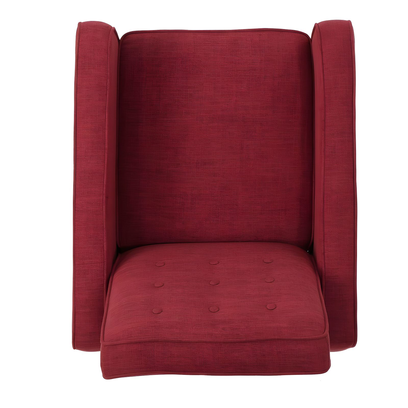 Mervynn Mid-Century Recliner - Modern Red - Christopher Knight Home: Upholstered Polyester, Hardwood Frame, 250lb Capacity