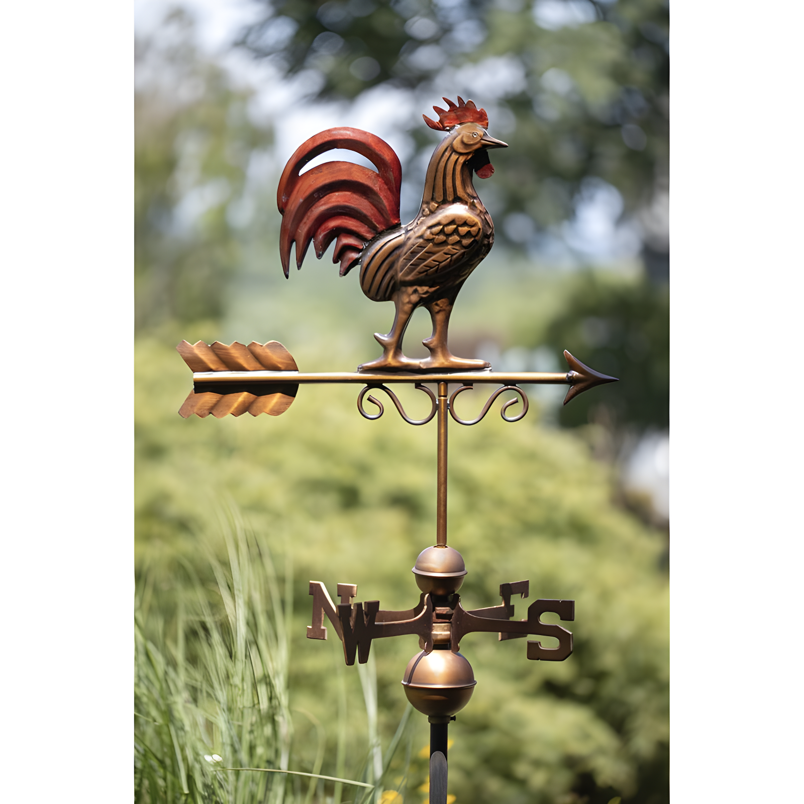 Good Directions 36'' H Metal Animals Weathervane