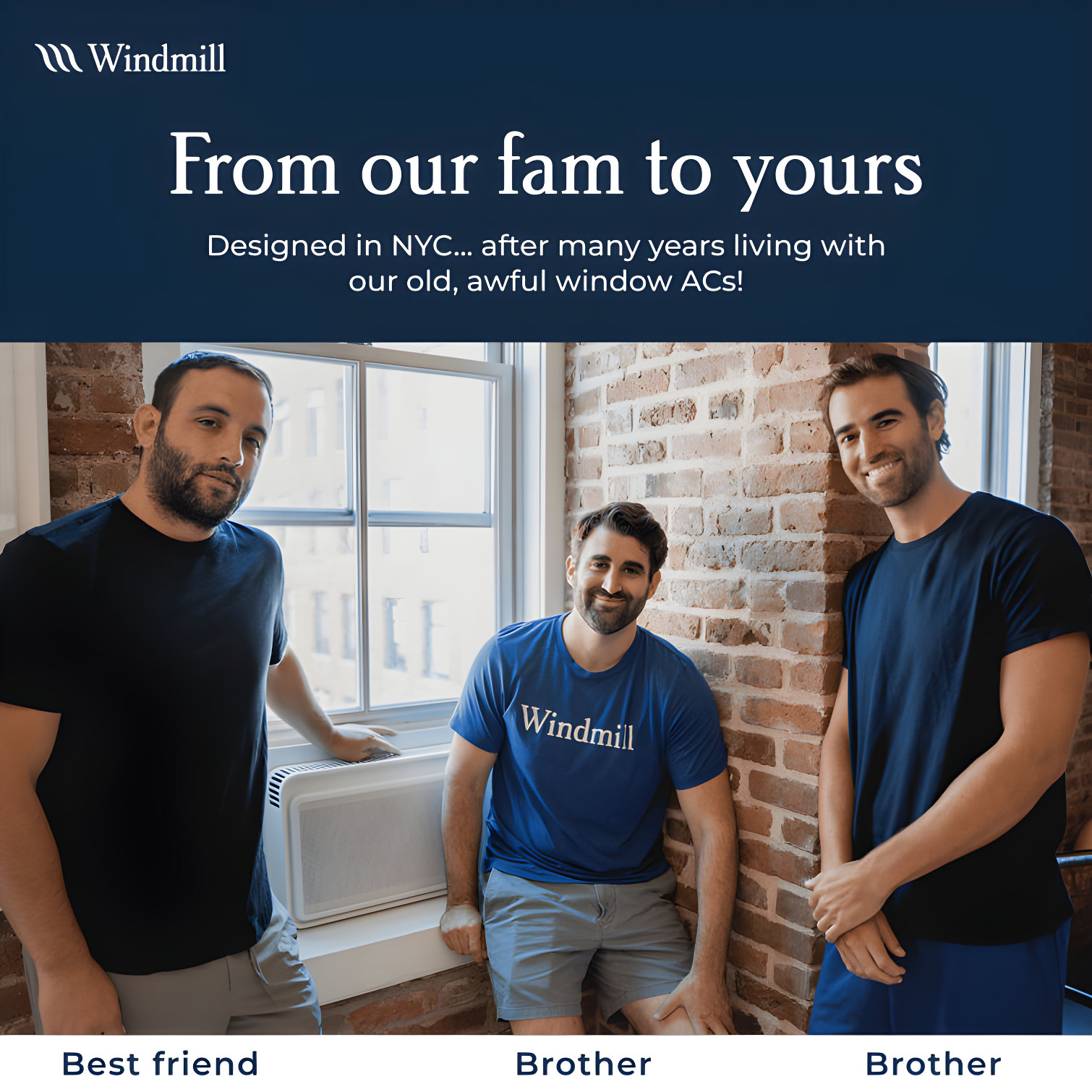 Windmill 8000 BTU Smart Wi-Fi Quiet Air Conditioner 350 Sq Ft