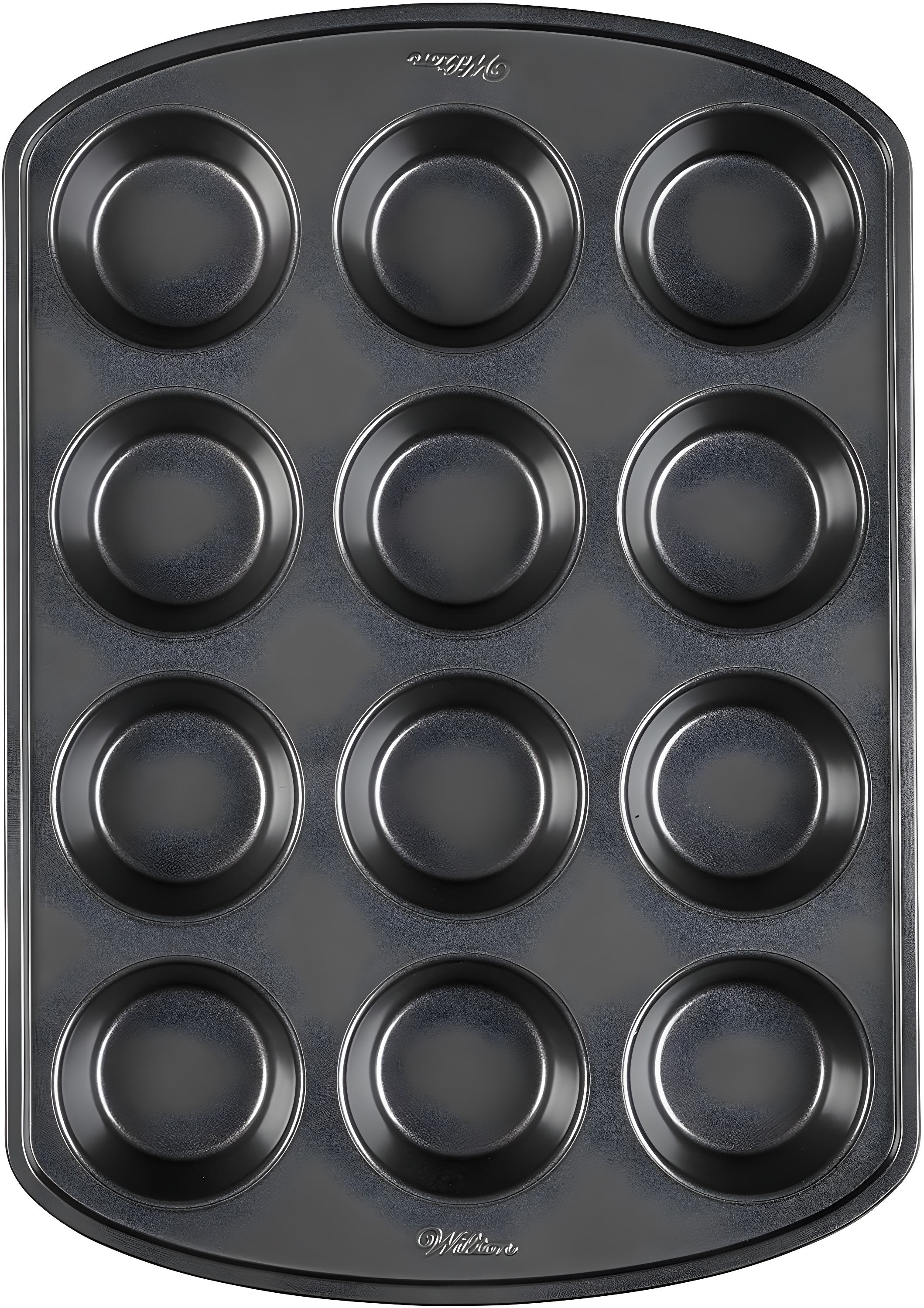Wilton 191002982 Perfect Results Nonstick 12-Cup Muffin Pan