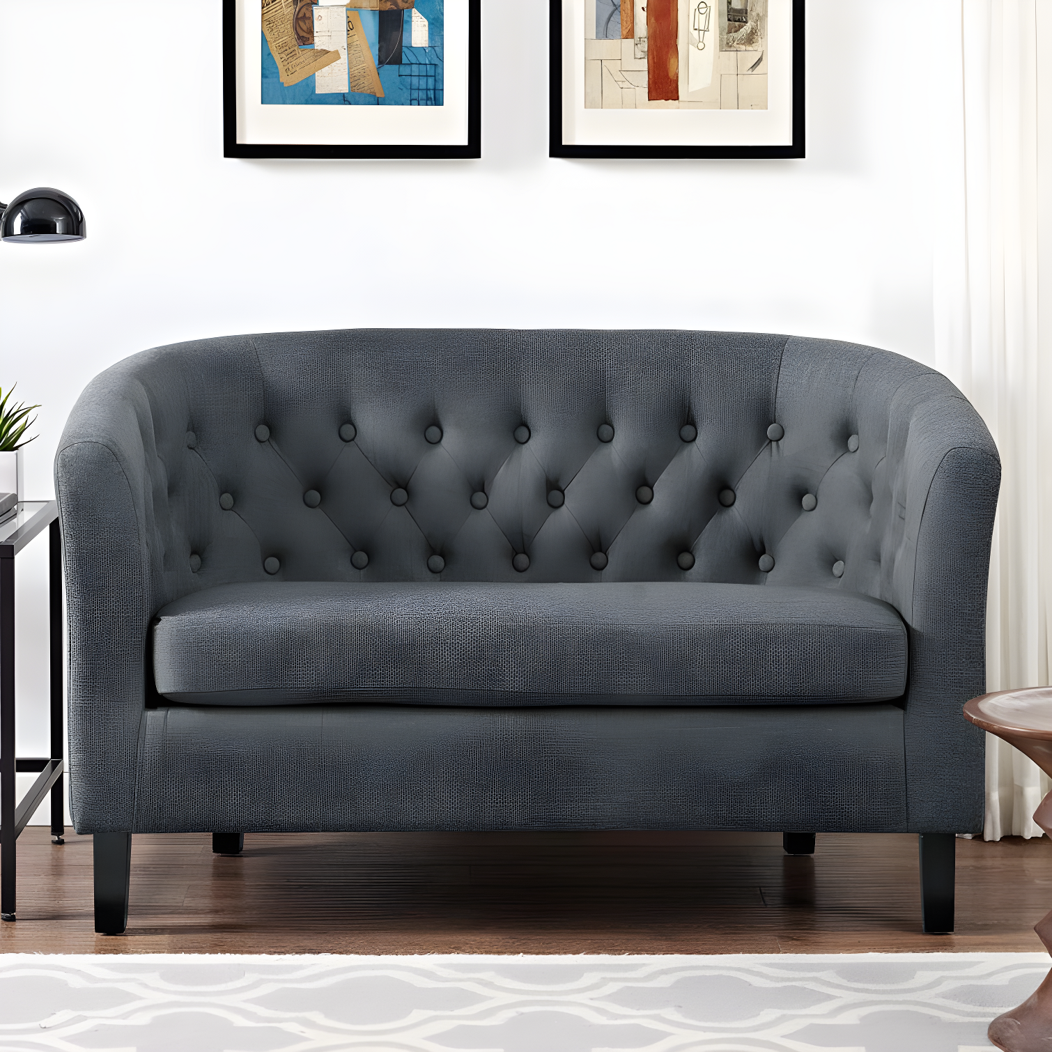 Modway Prospect Upholstered Fabric Loveseat