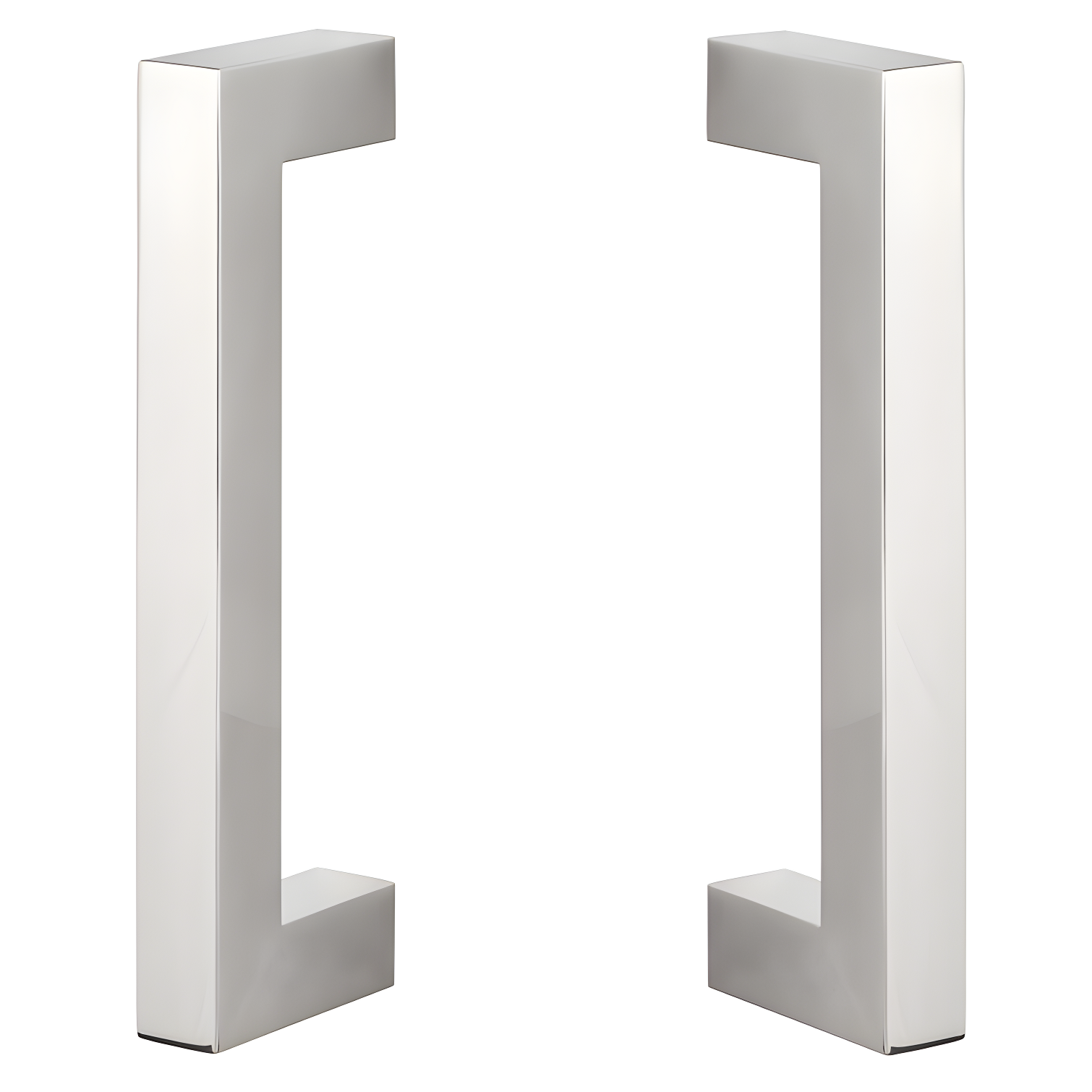 Sure-Loc Hardware Barn Door Handle, 9", Square, 2-sided (Set of 2)