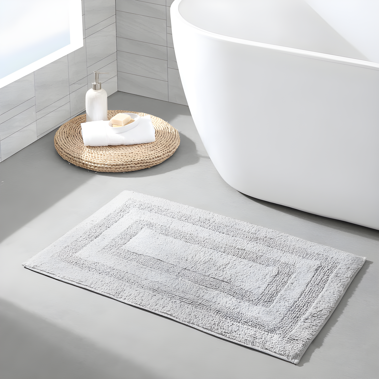 Nautica Micellar Reversible 2-Piece Rug Set