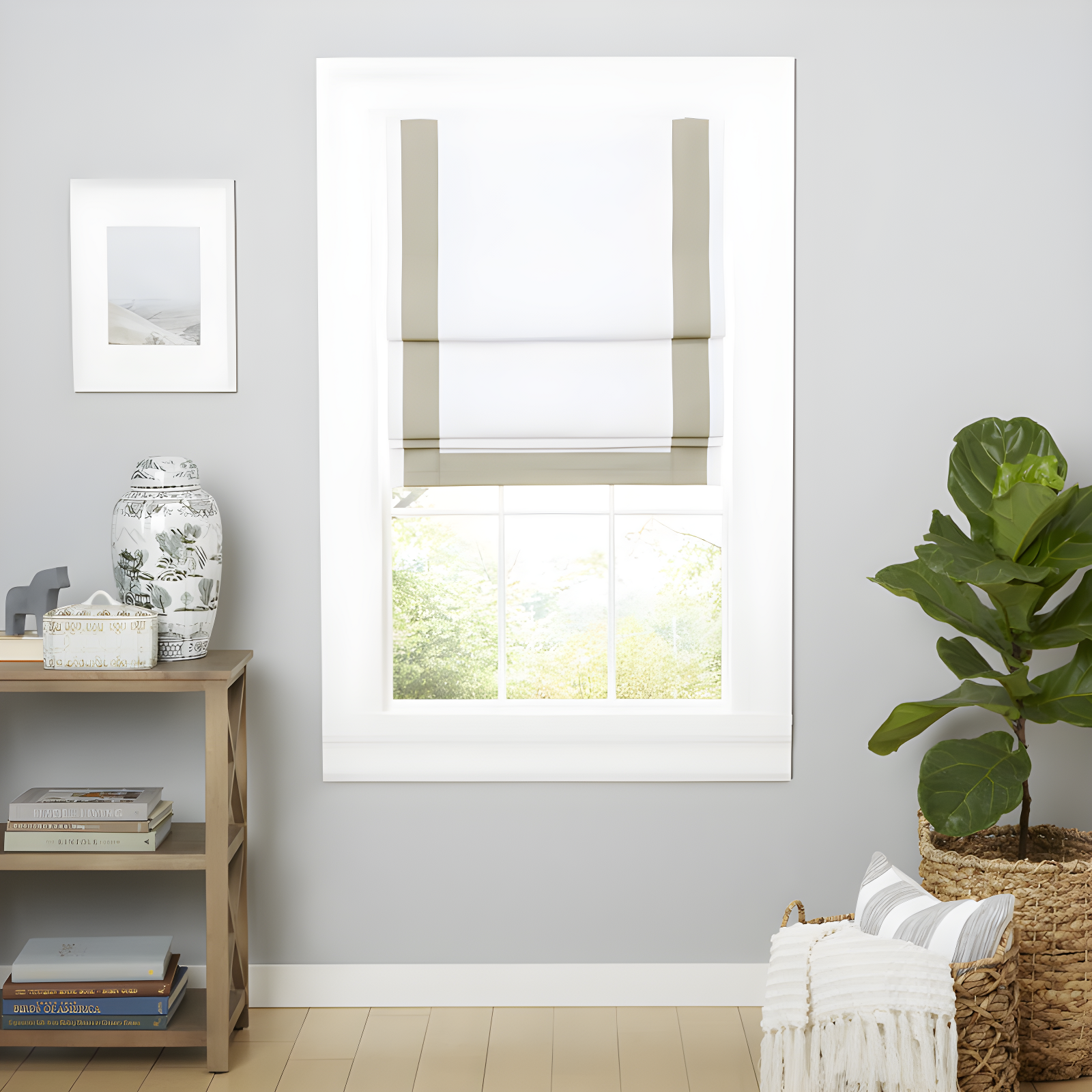 Frontera Blackout Roman Shade