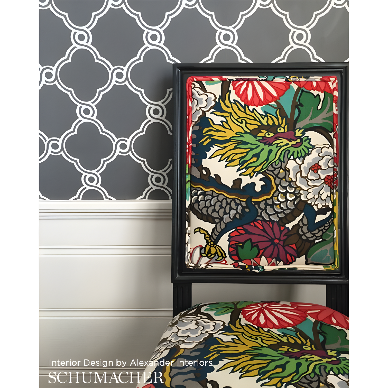 Chiang Mai Dragon Fabric