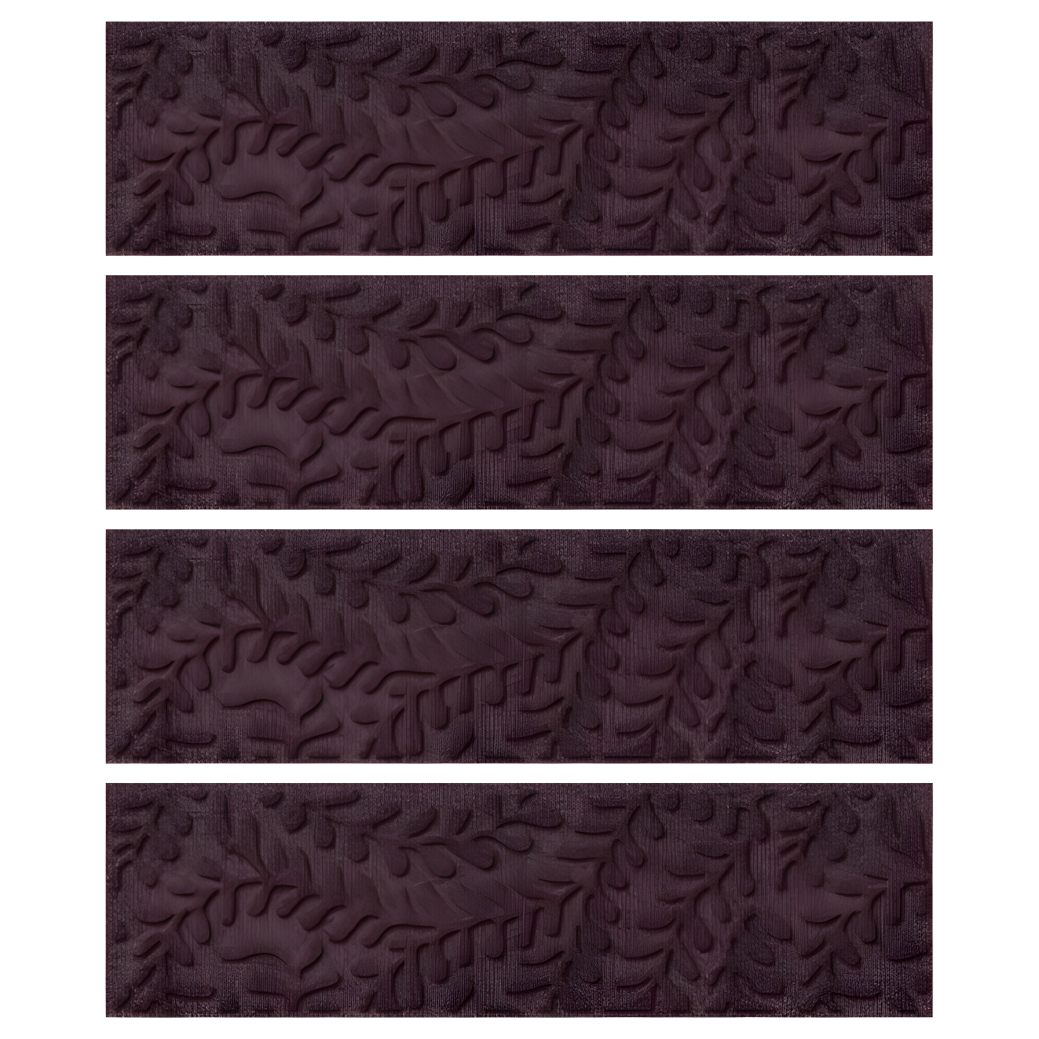 WaterHog Boxwood 8.5" x 30" Indoor Outdoor Stair Treads