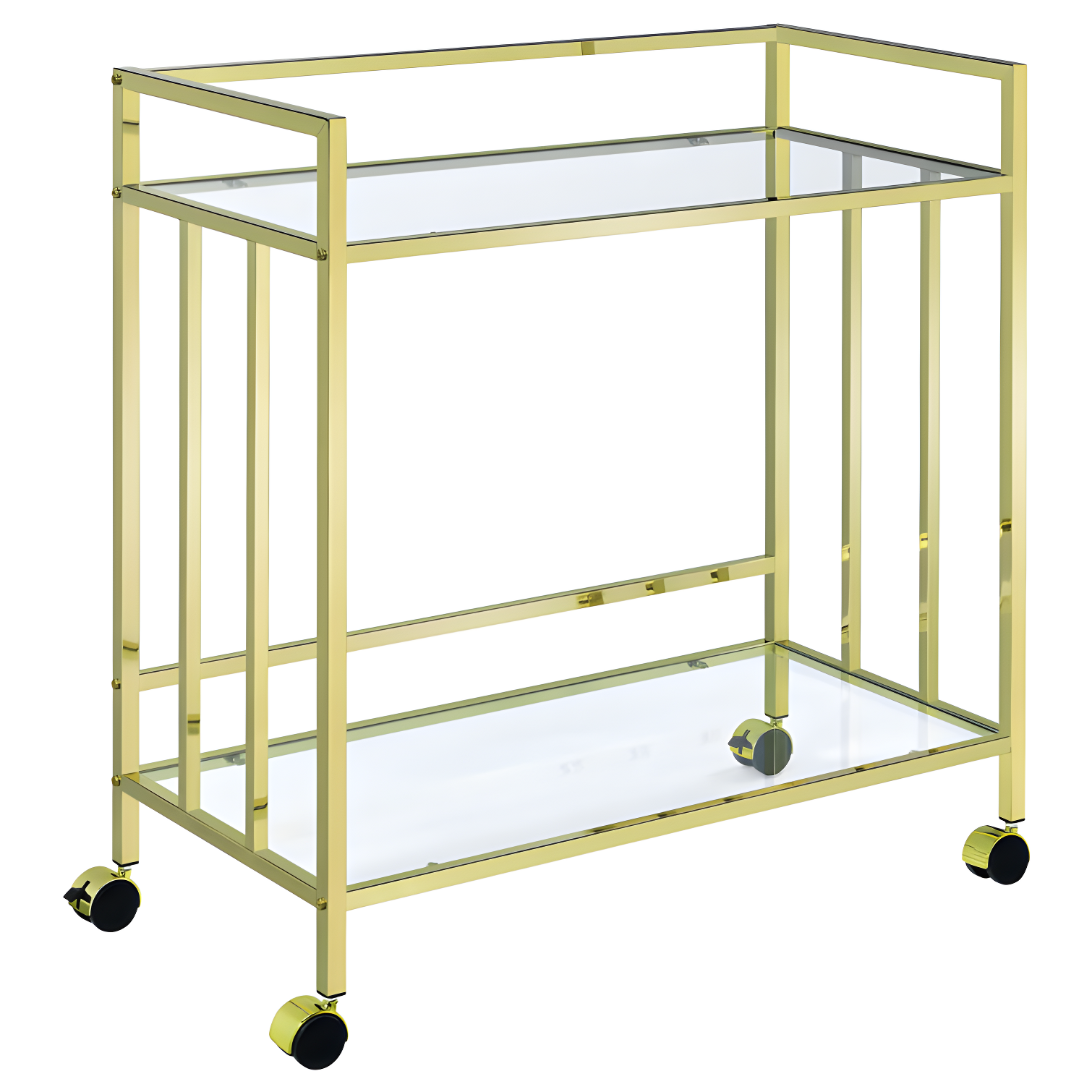 Cara Wood Bar Cart