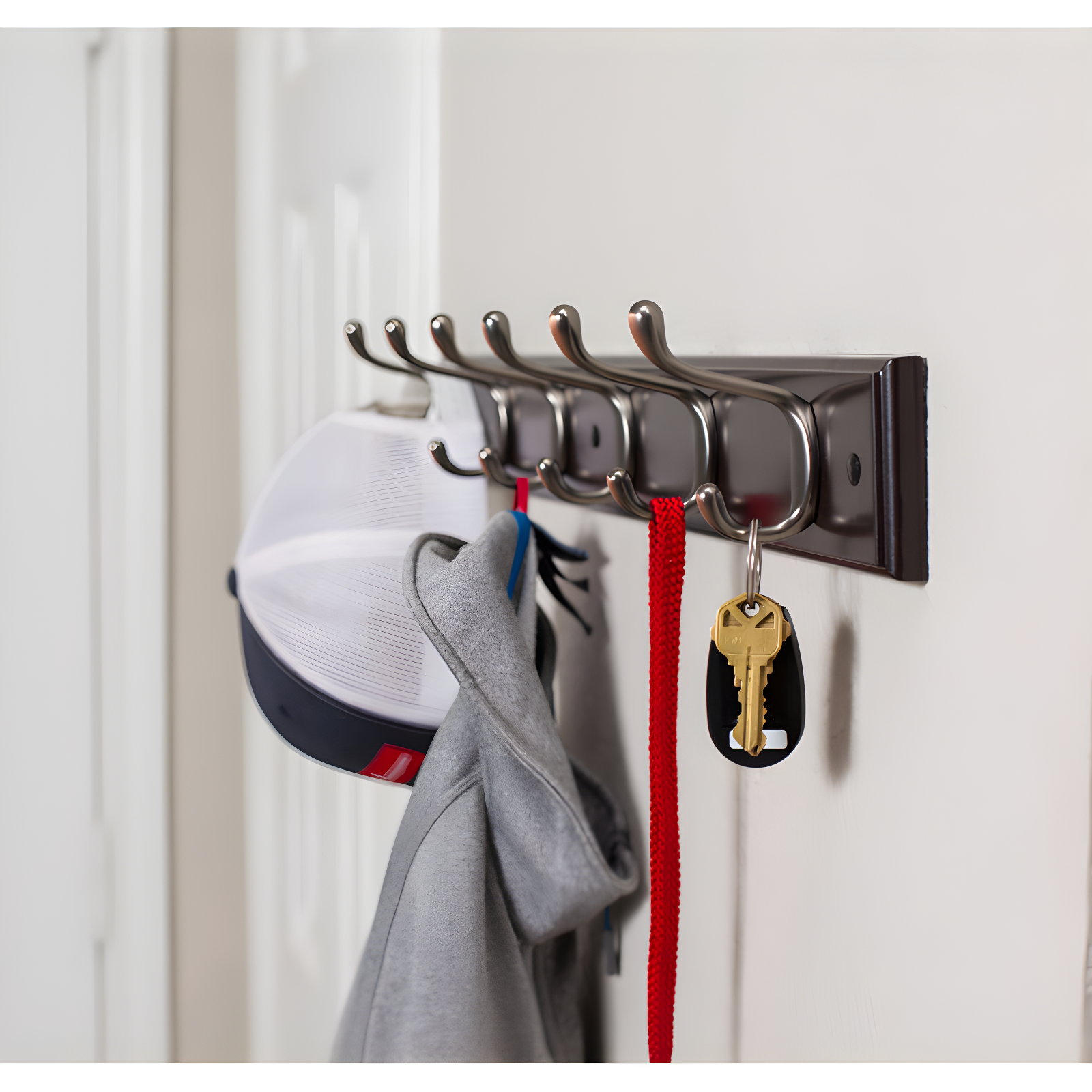BirdRock Home Wall 6 - Hook Wall Mounted Coat Rack