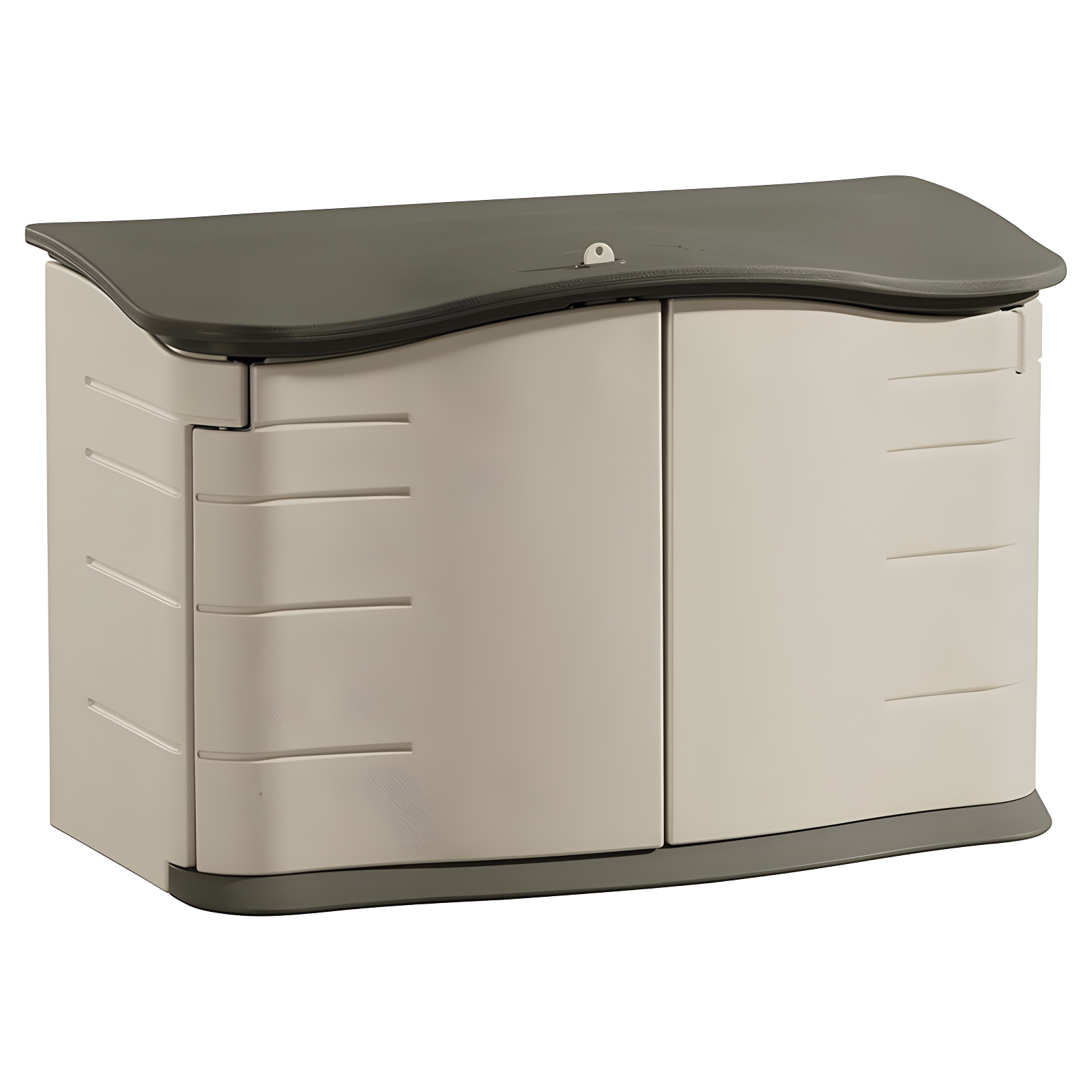4 ft. W x 2 ft. D Plastic Horizontal Garbage Shed