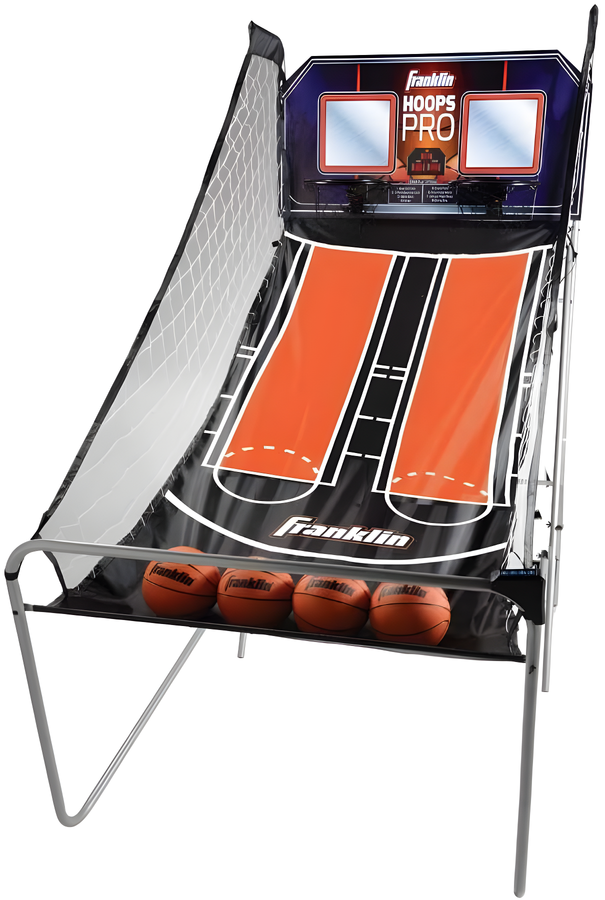 Franklin Sports Double Shot Hoops Pro Arcade Basketball, 82" x 42" x 81"