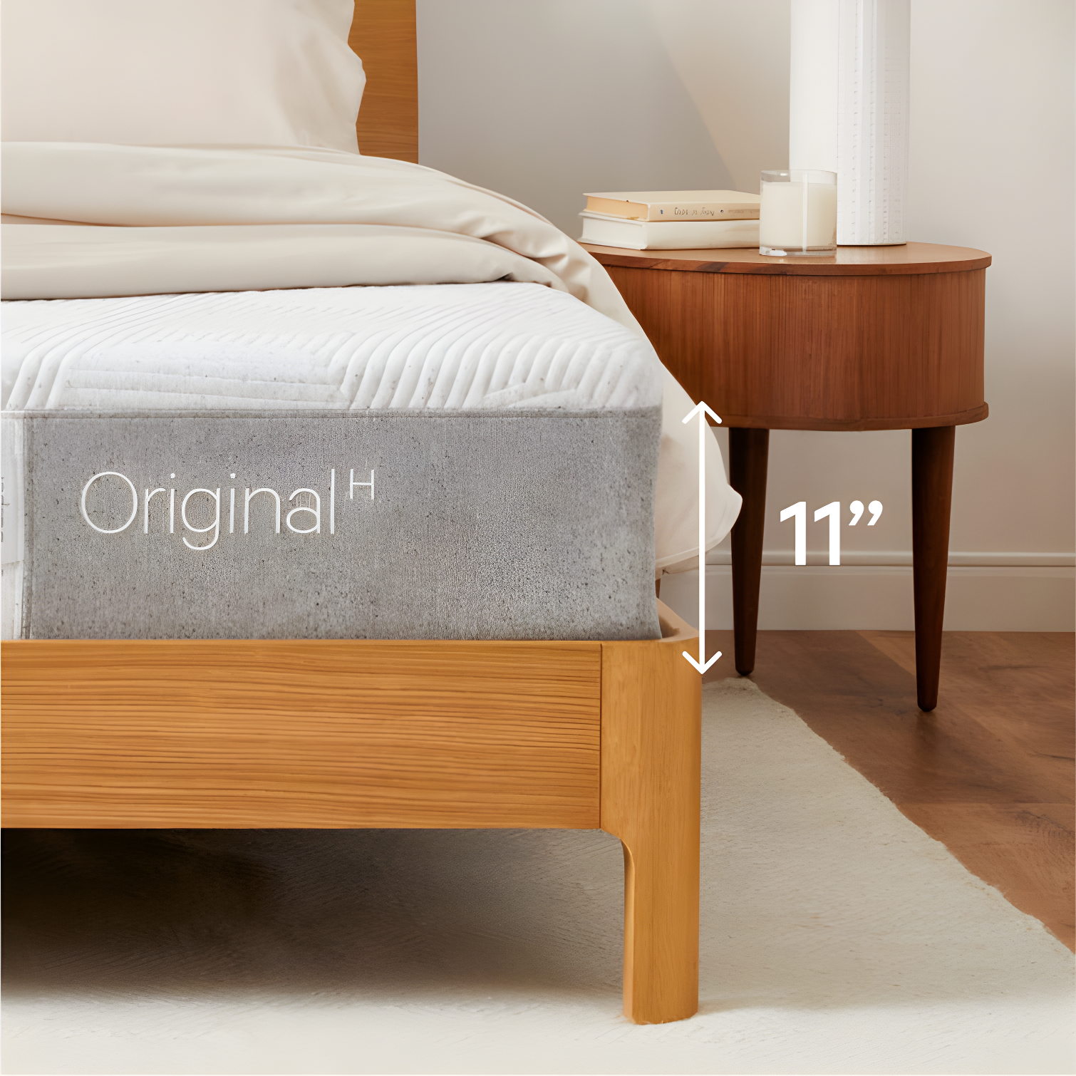Casper Sleep Original Foam Hybrid 11" Medium Firm Memory Foam Mattress