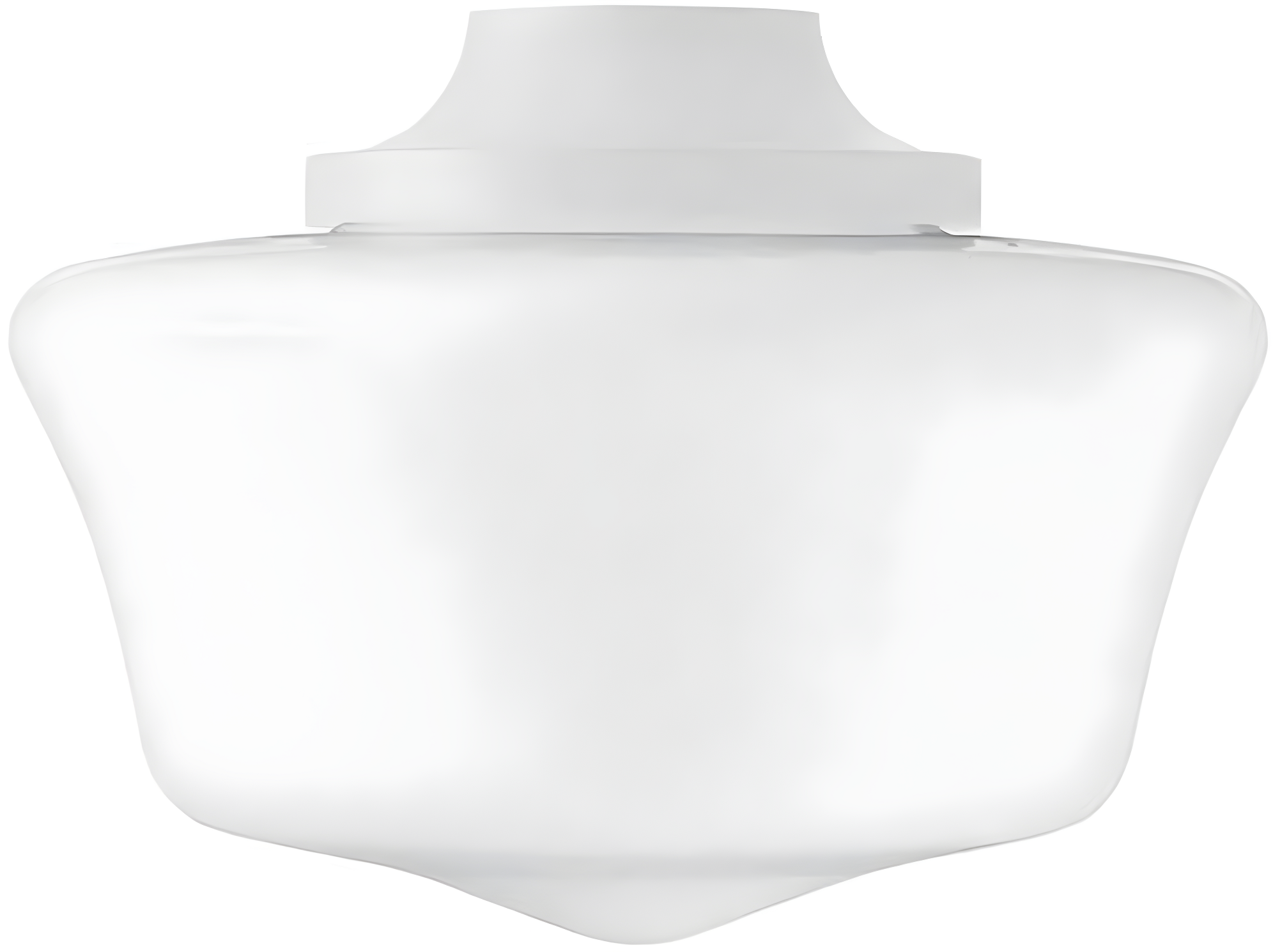Hunter Fan 1-Light Ceiling Fan Schoolhouse Light Kit