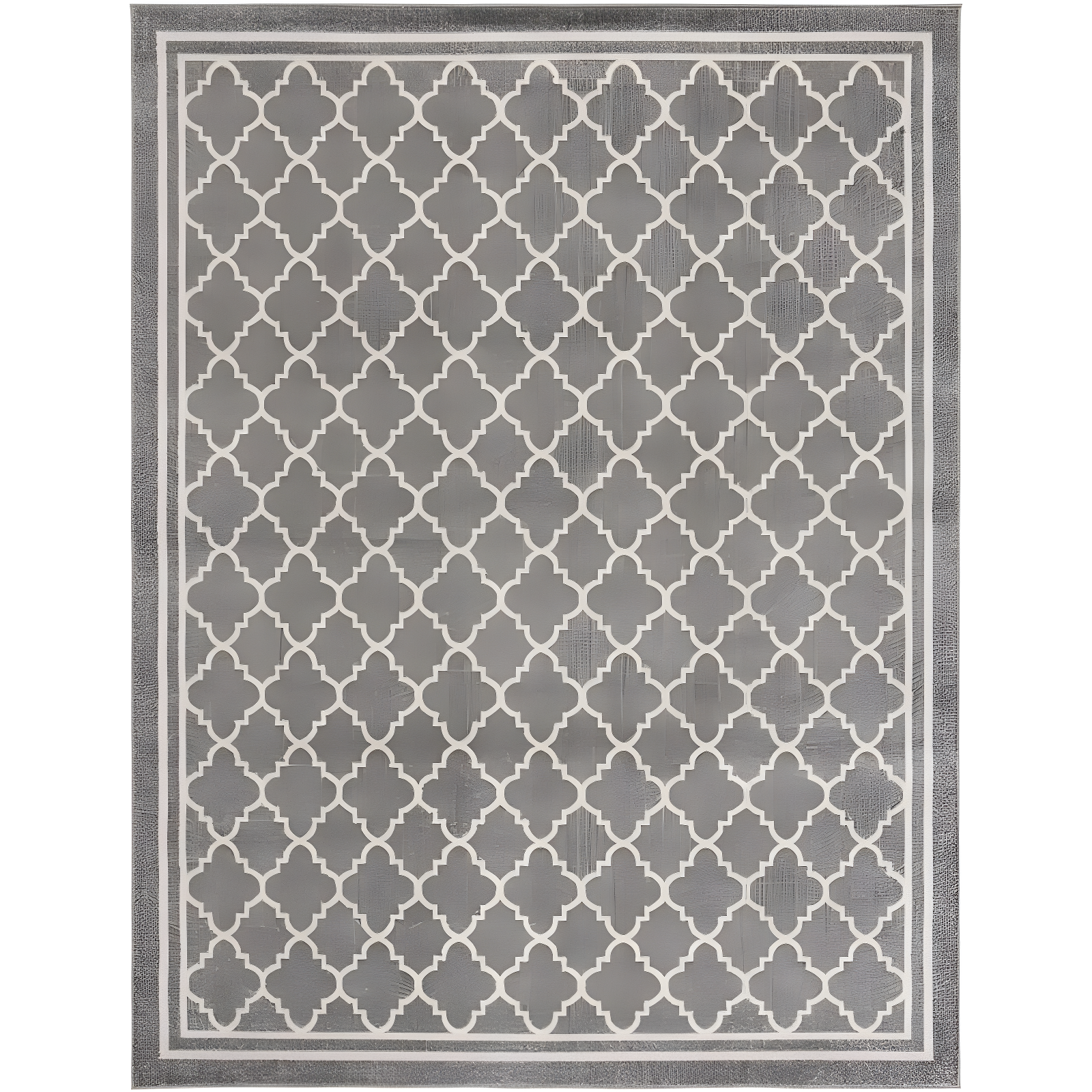 Amherst AMT422 Power Loomed Indoor Area Rug - Dark Grey/Beige - 8'x10' - Safavieh
