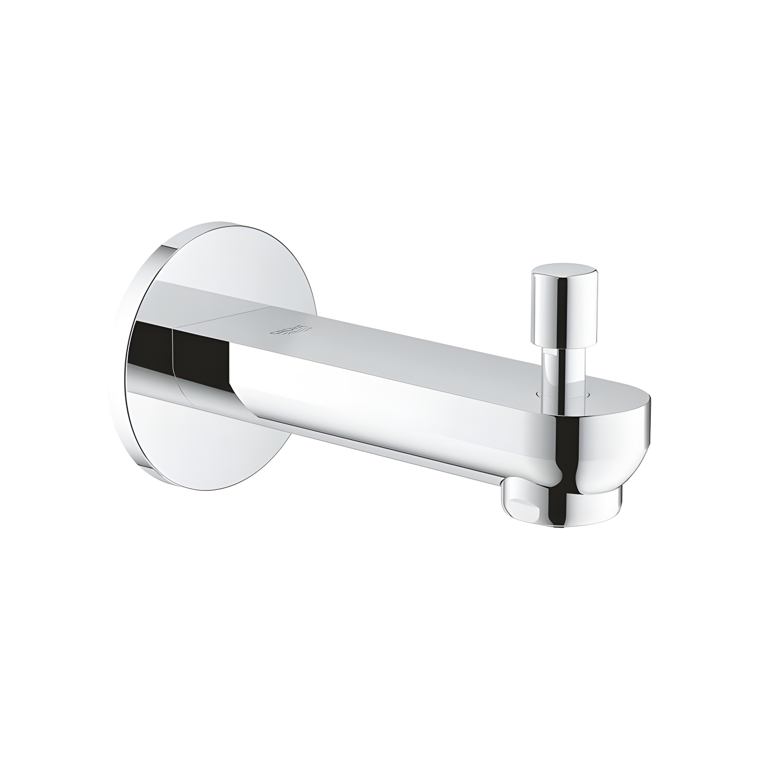 Eurosmart Cosmopolitan Single Handle Wall Mounted Tub Spout Trim with Diverter