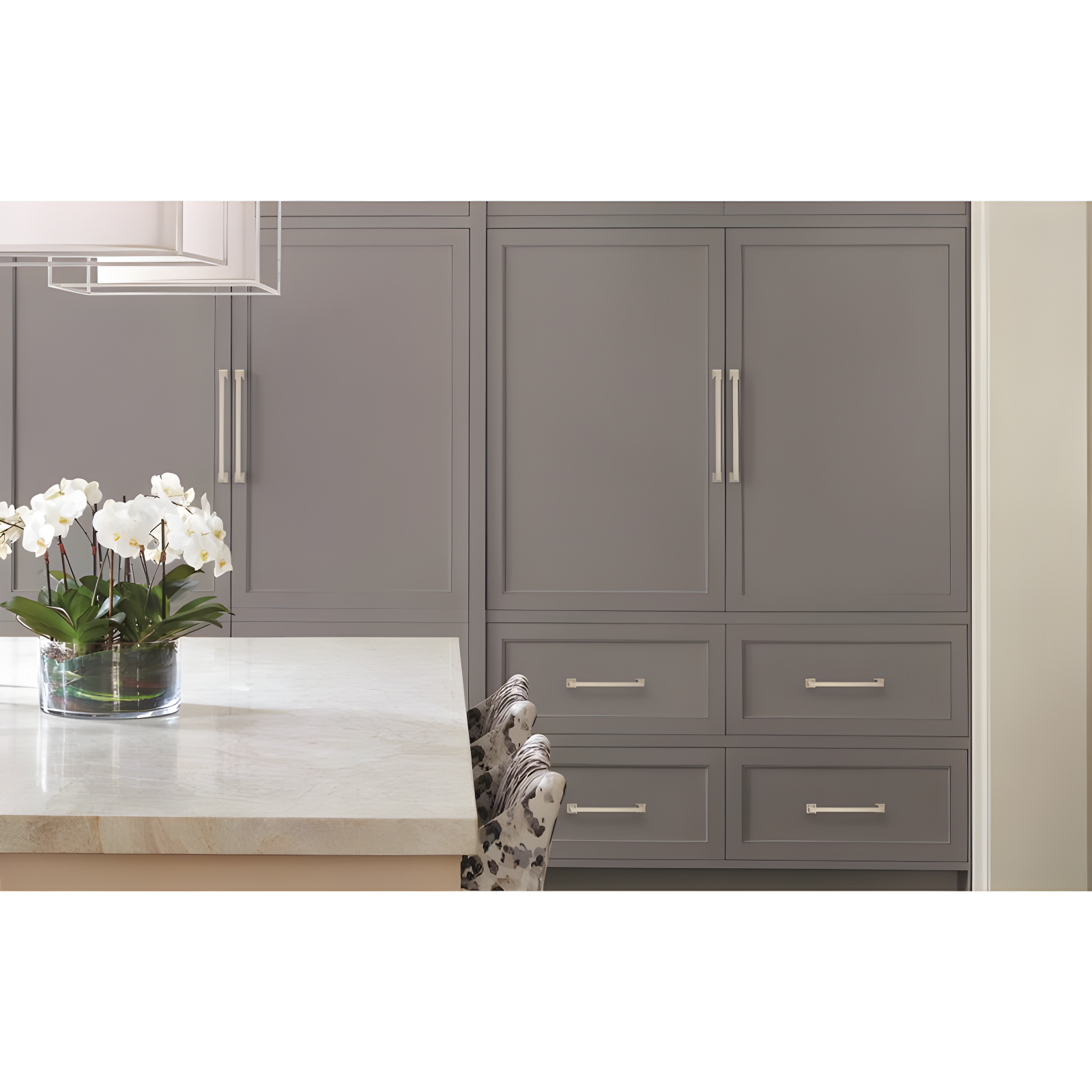 Amerock Mulholland 12 inch (305mm) Center-to-Center Satin Nickel Appliance Pull