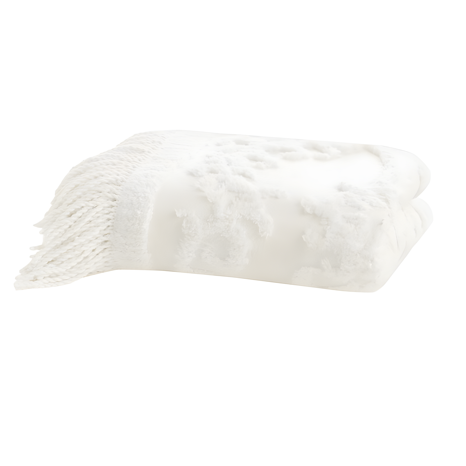 Madison Park Chloe 100% Cotton Tufted Chenille Lightweight Throw With Fringe Tassel