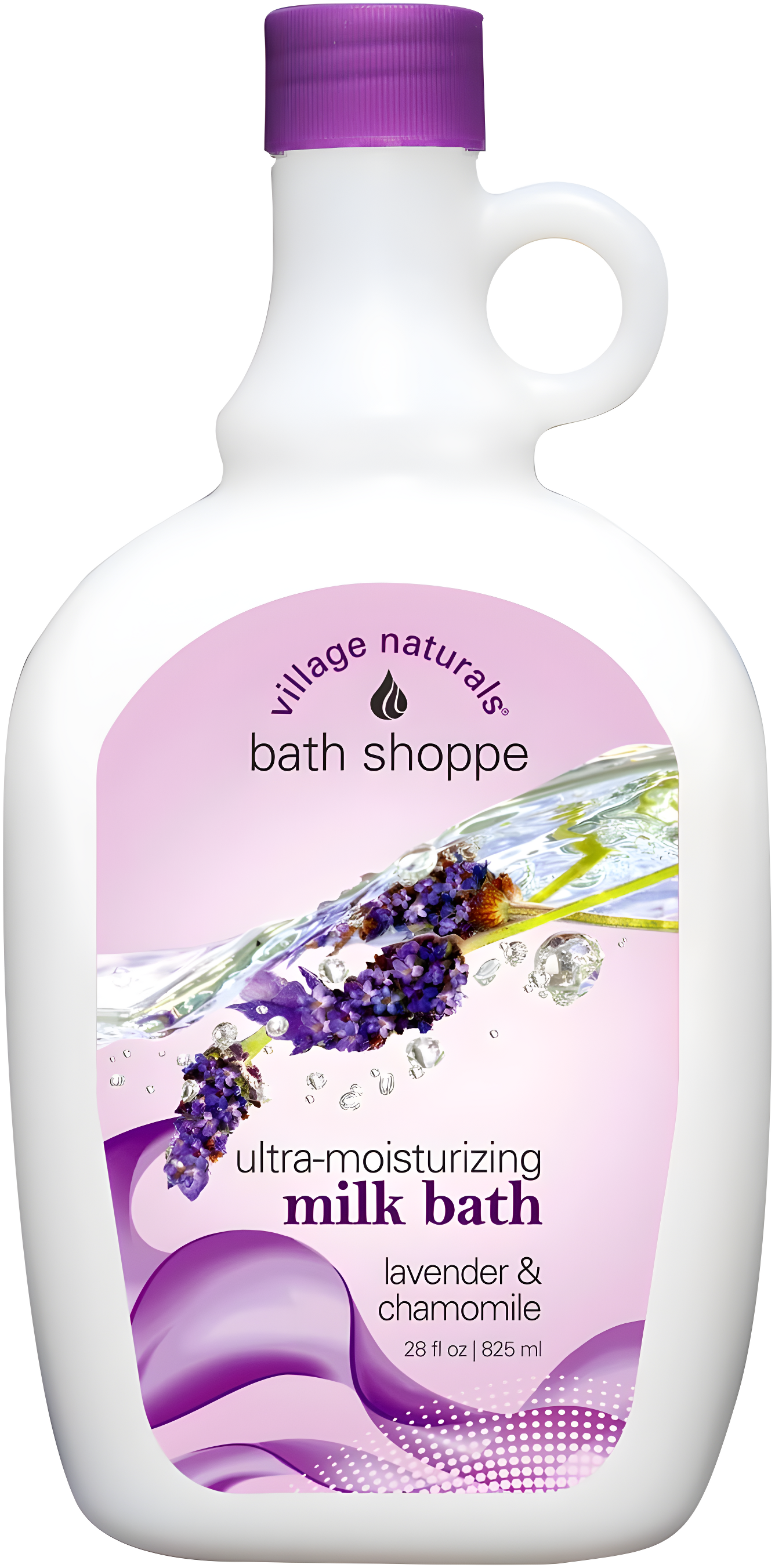 Bath Shoppe Lavender Milk Bath with Shea Butter, 28 fl oz