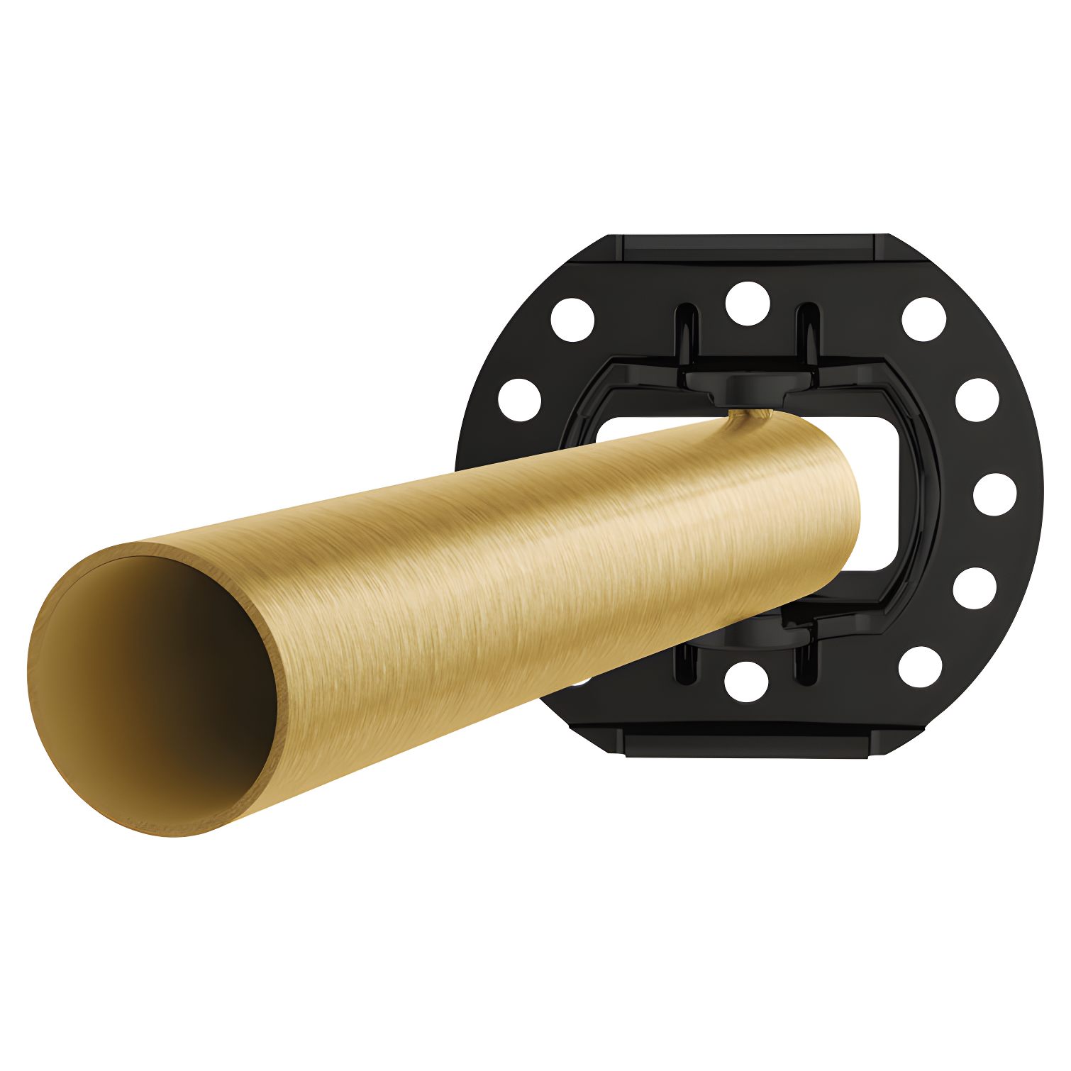 Moen 54-Inch to 72-Inch Adjustable Length Fixed Mount Single Curved Shower Curtain Rod
