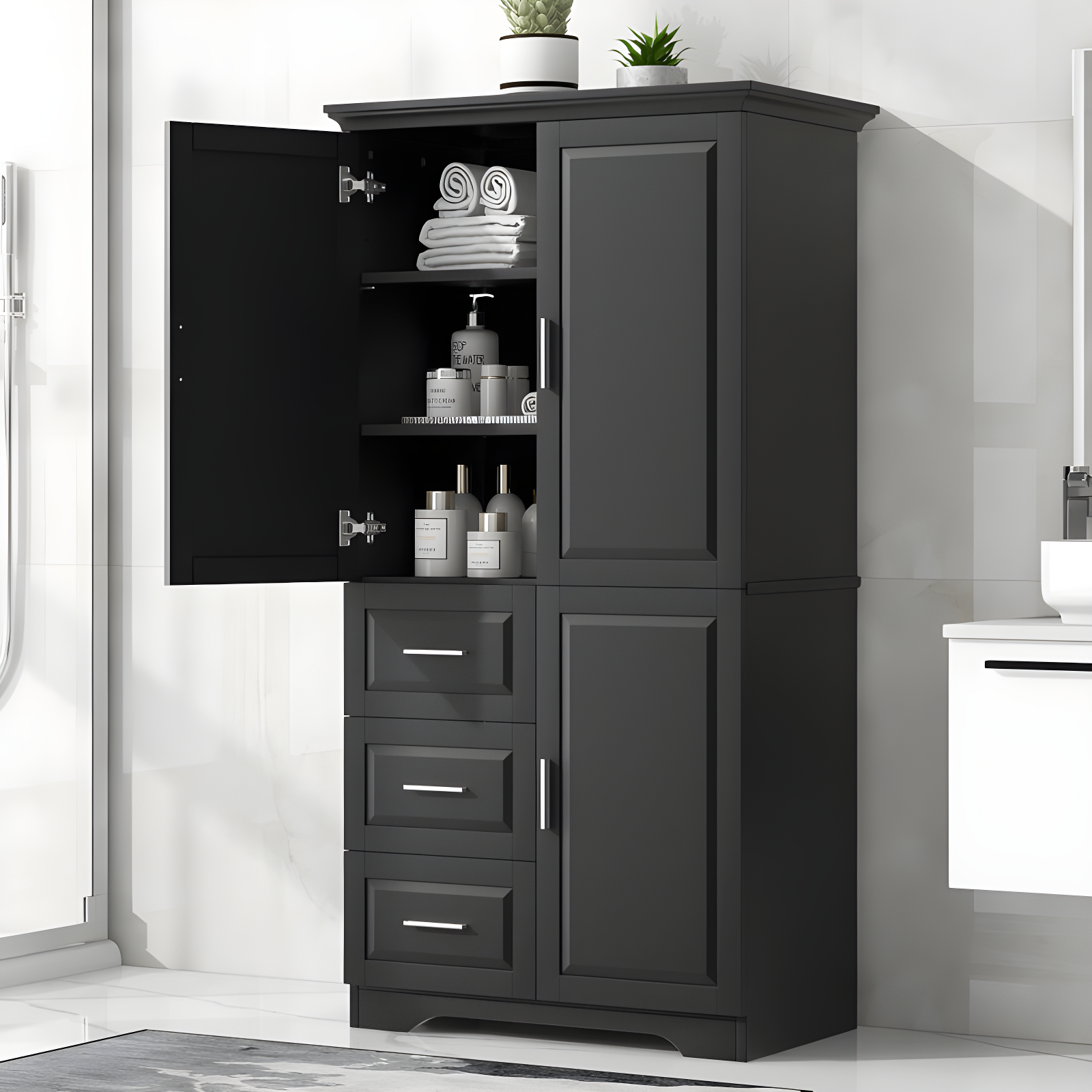 Bathroom Storage Freestanding Bathroom Cabinet