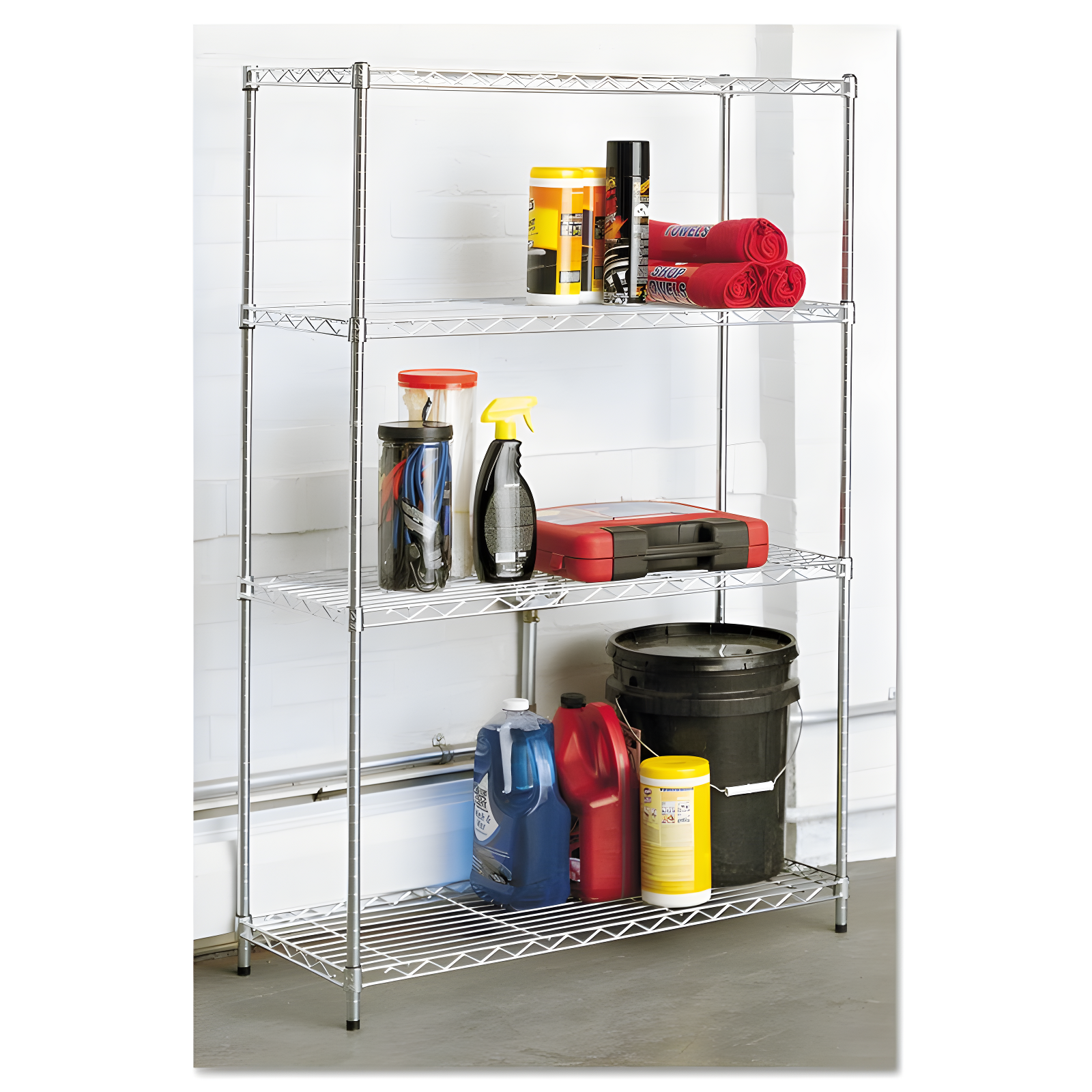 Alera® Residential 36'' W Steel Shelving Unit